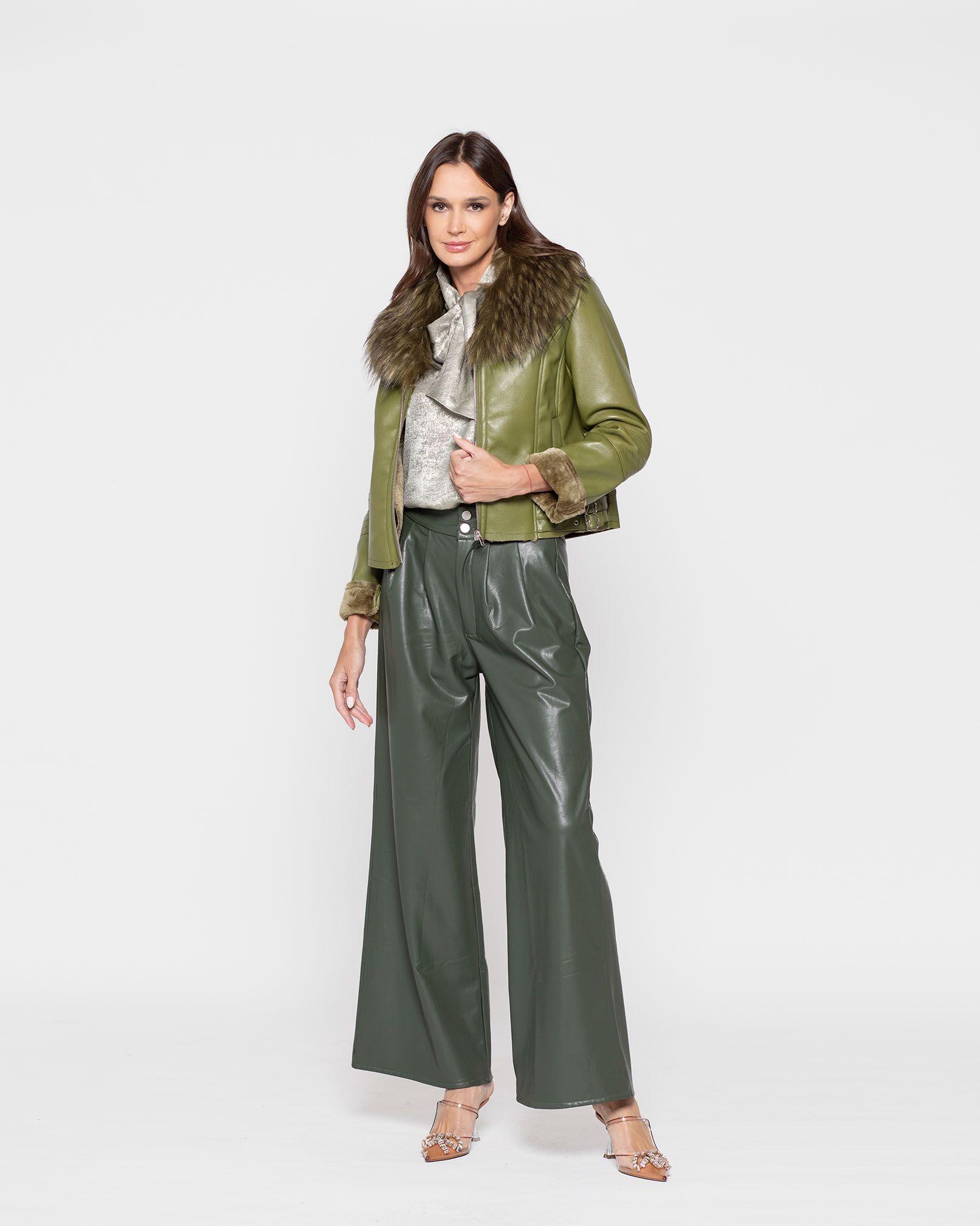 Chaaqueta Mujer Elderweiss Verde Ludovica-1