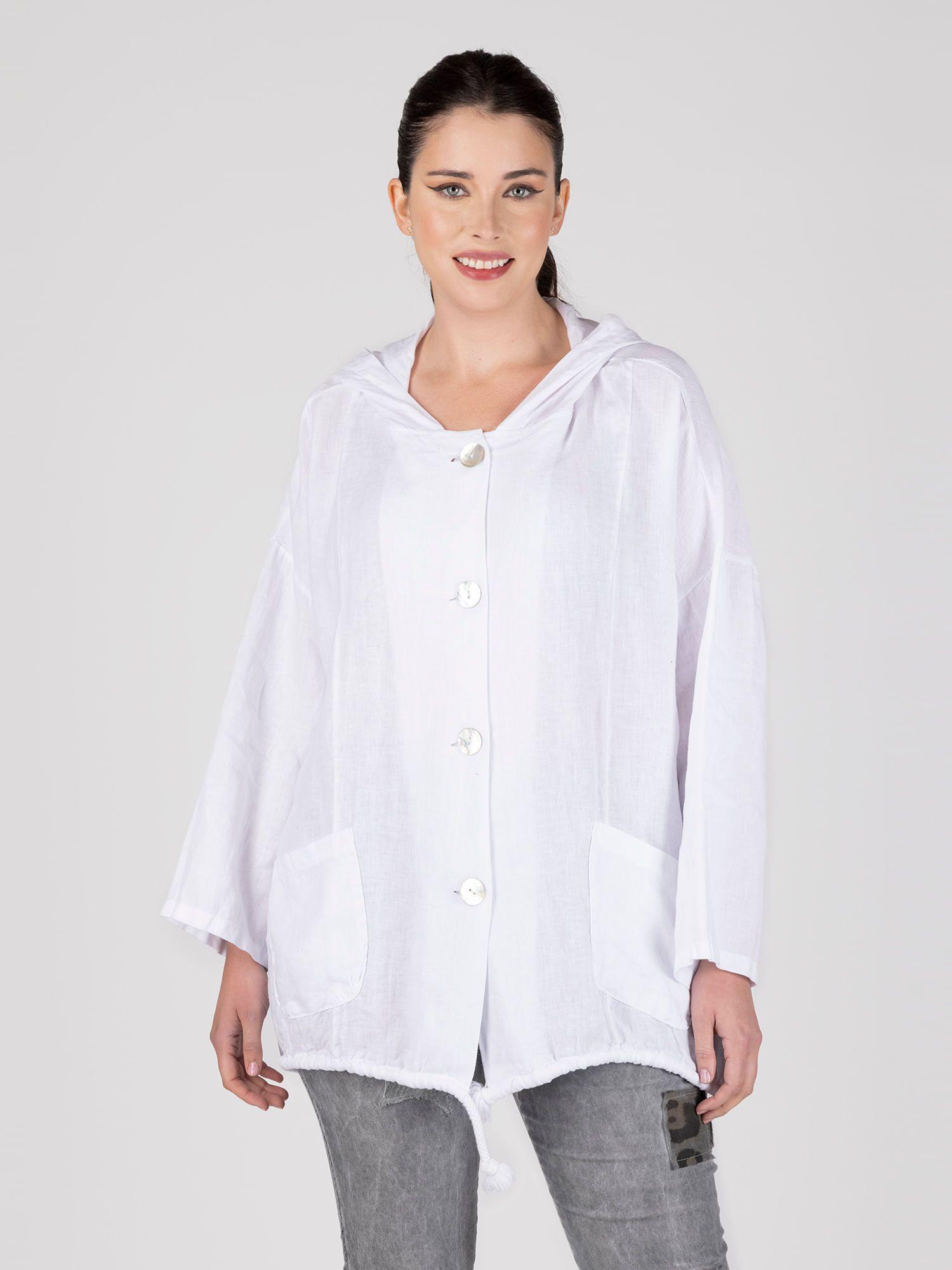 Chaqueta Blanco Lineatre-0