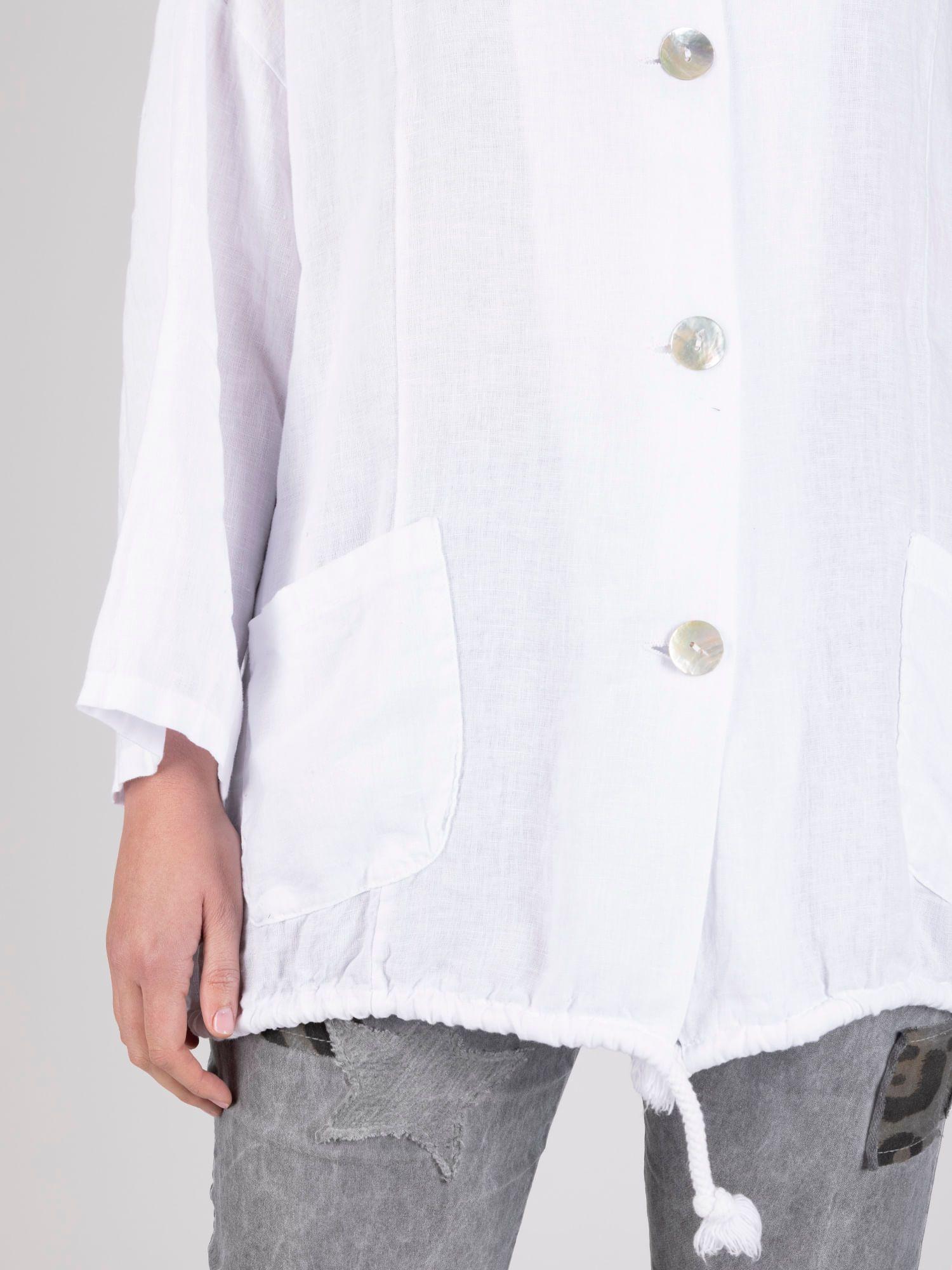 Chaqueta Blanco Lineatre-2