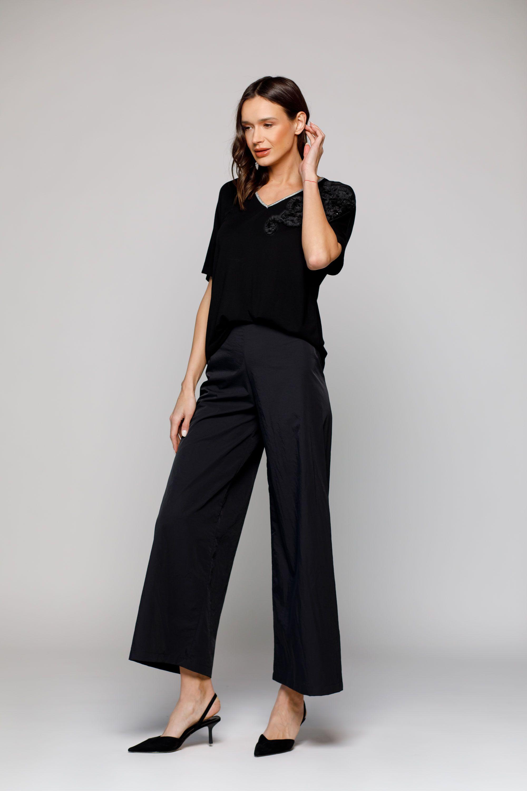 POLERA MIMOSA NEGRO Ludovica-0