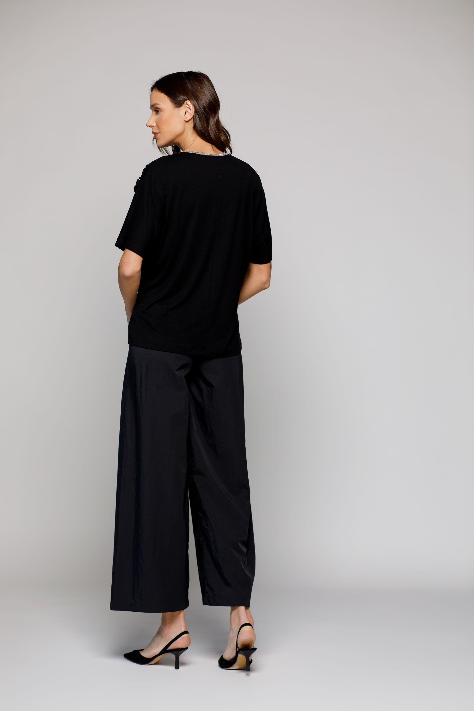 POLERA MIMOSA NEGRO Ludovica-2