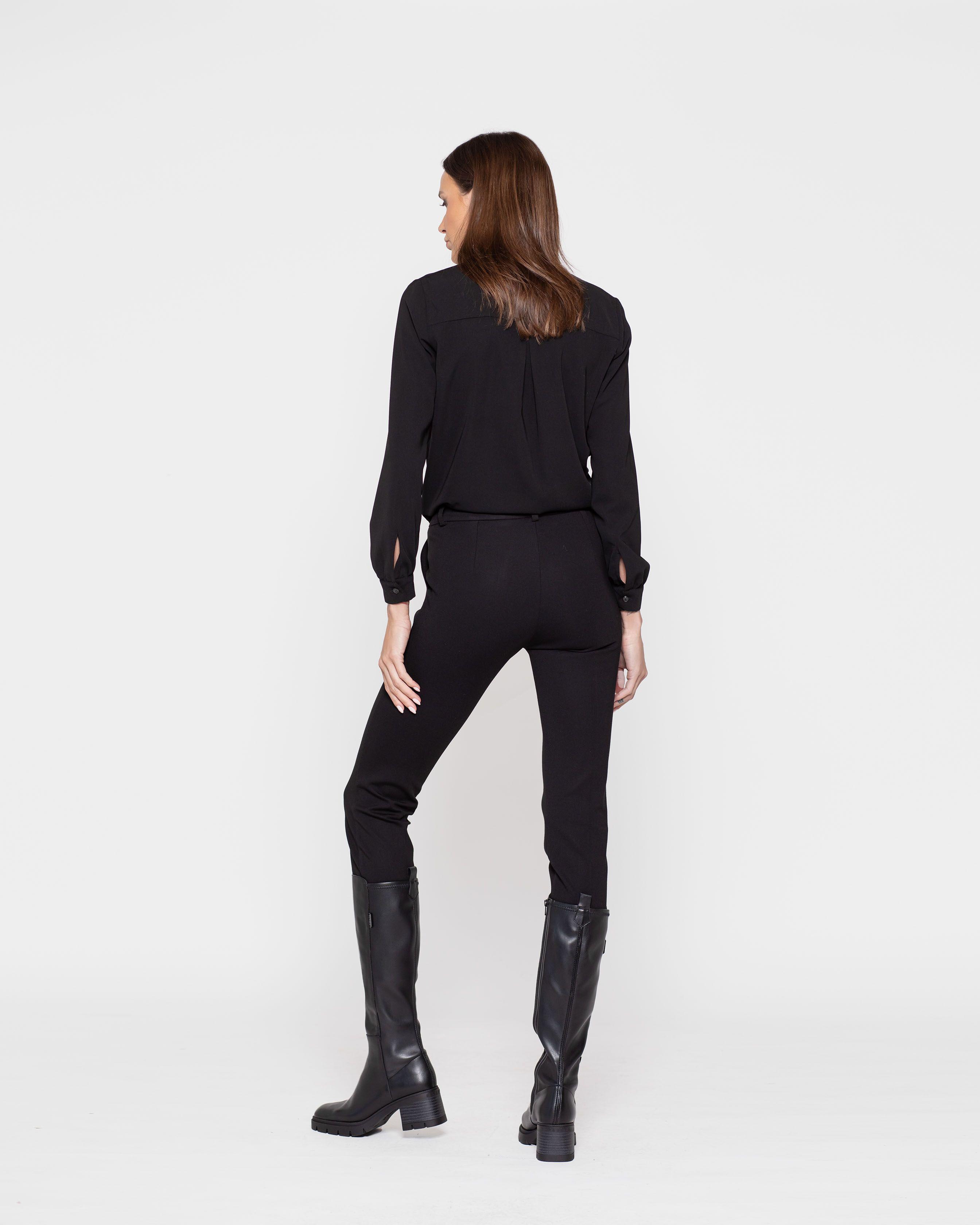 Pantalon Mujer Margarita Negro Ludovica-2