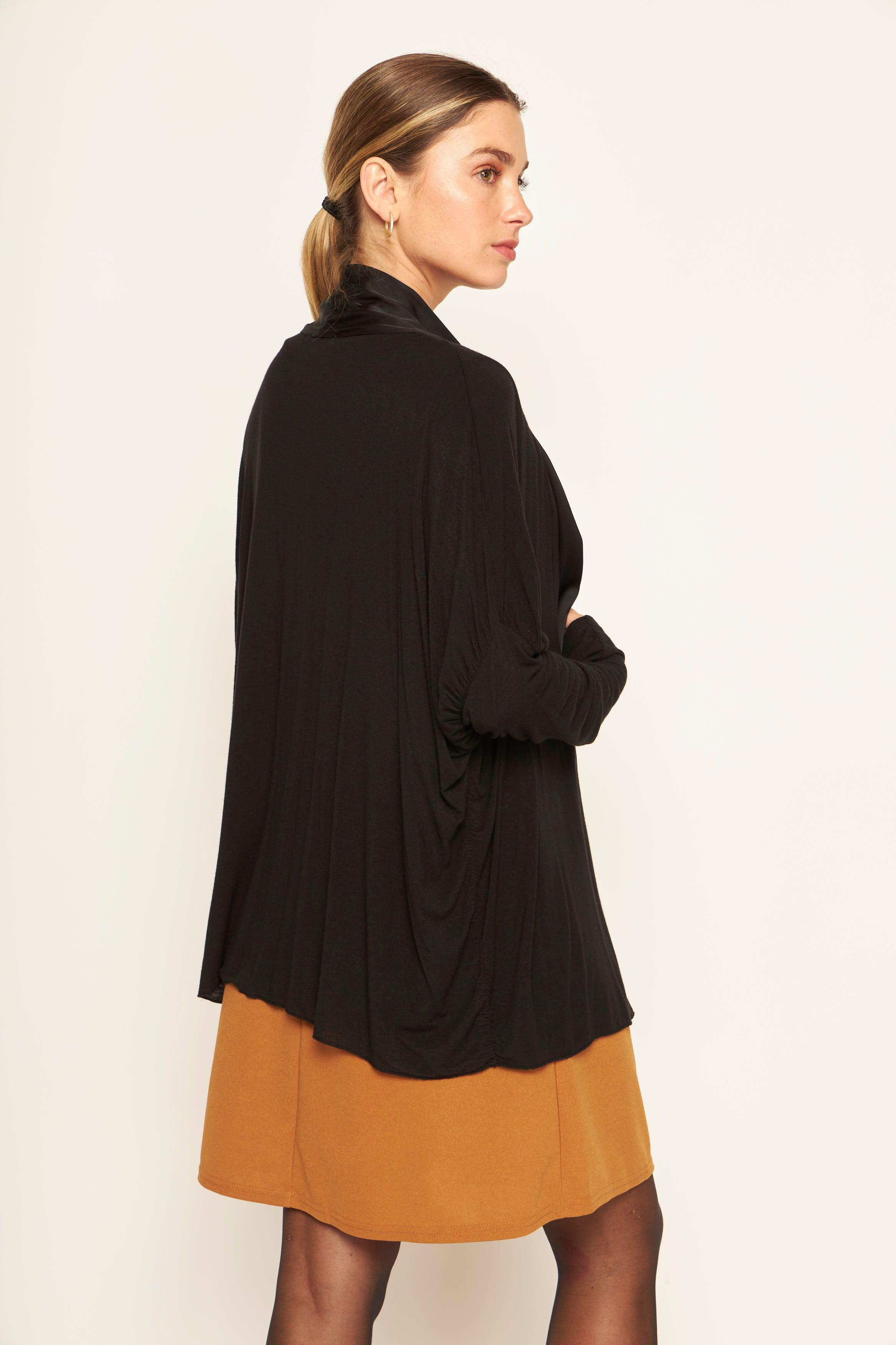 CARDIGAN VITA NEGRO-3