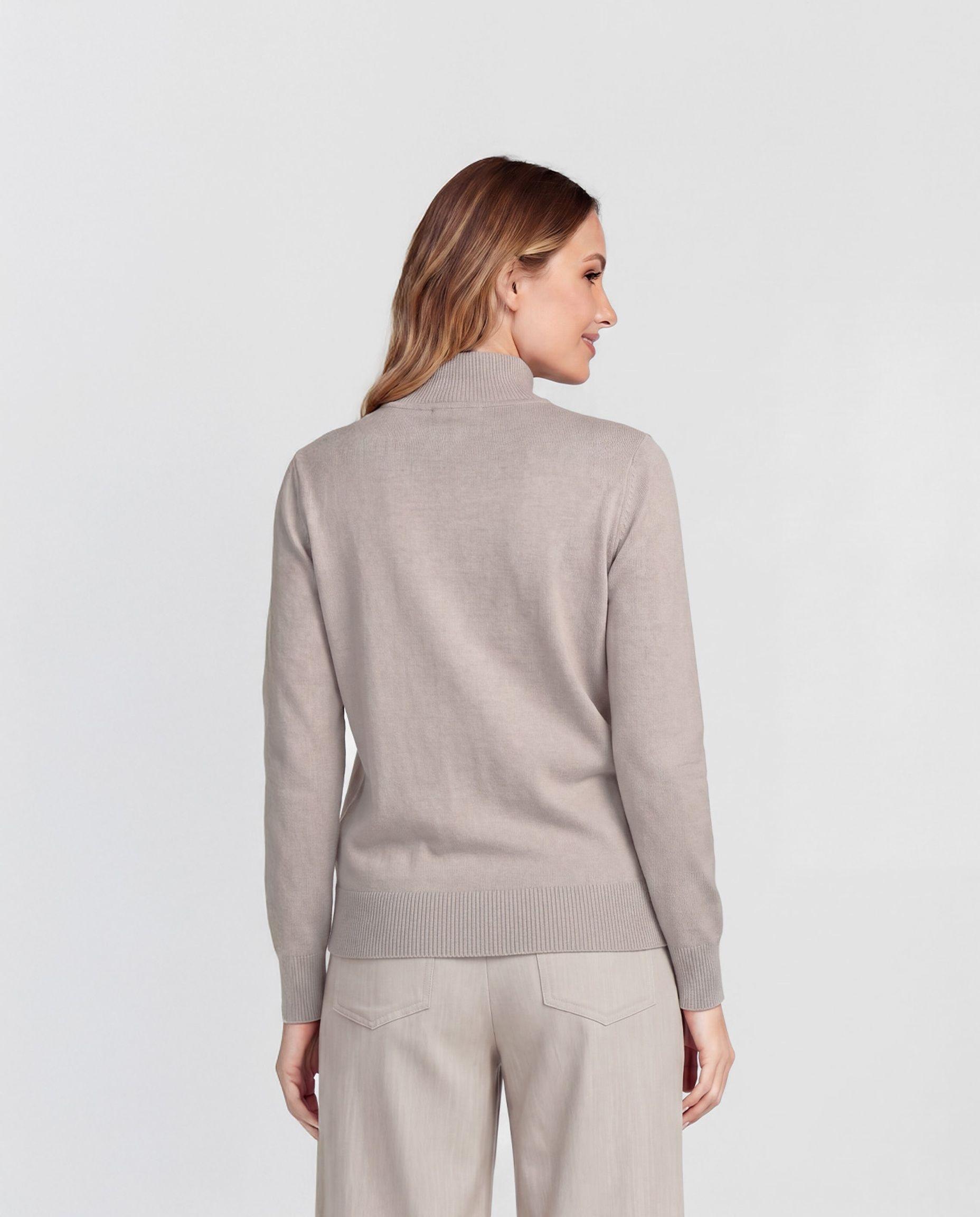 Sweater Mujer Micaela Camel Lineatré-2