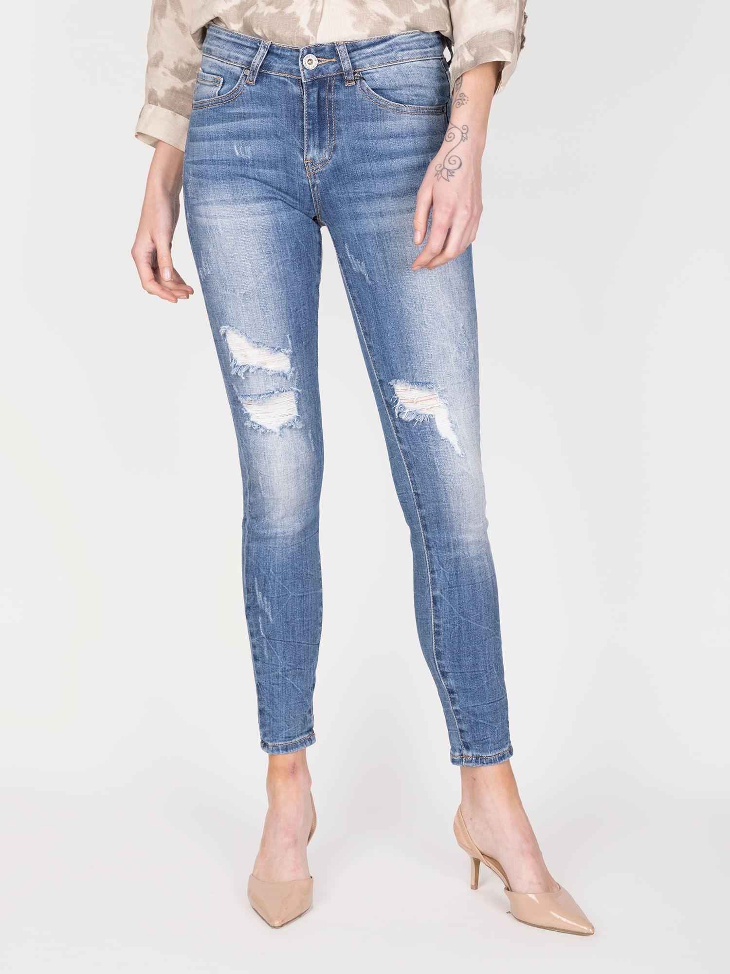 Jeans azul lineatre-0