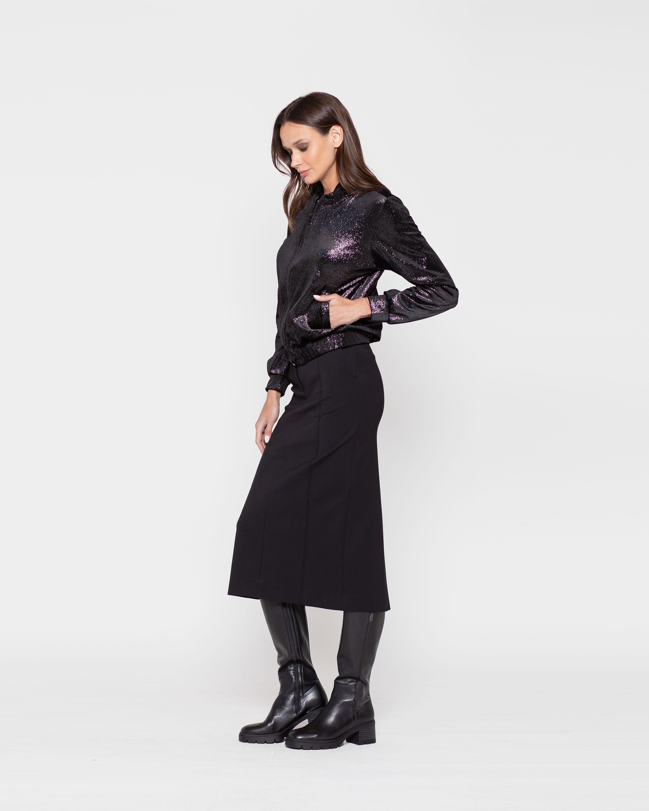 Chaqueta Mujer Cala Negro Ludovica-1
