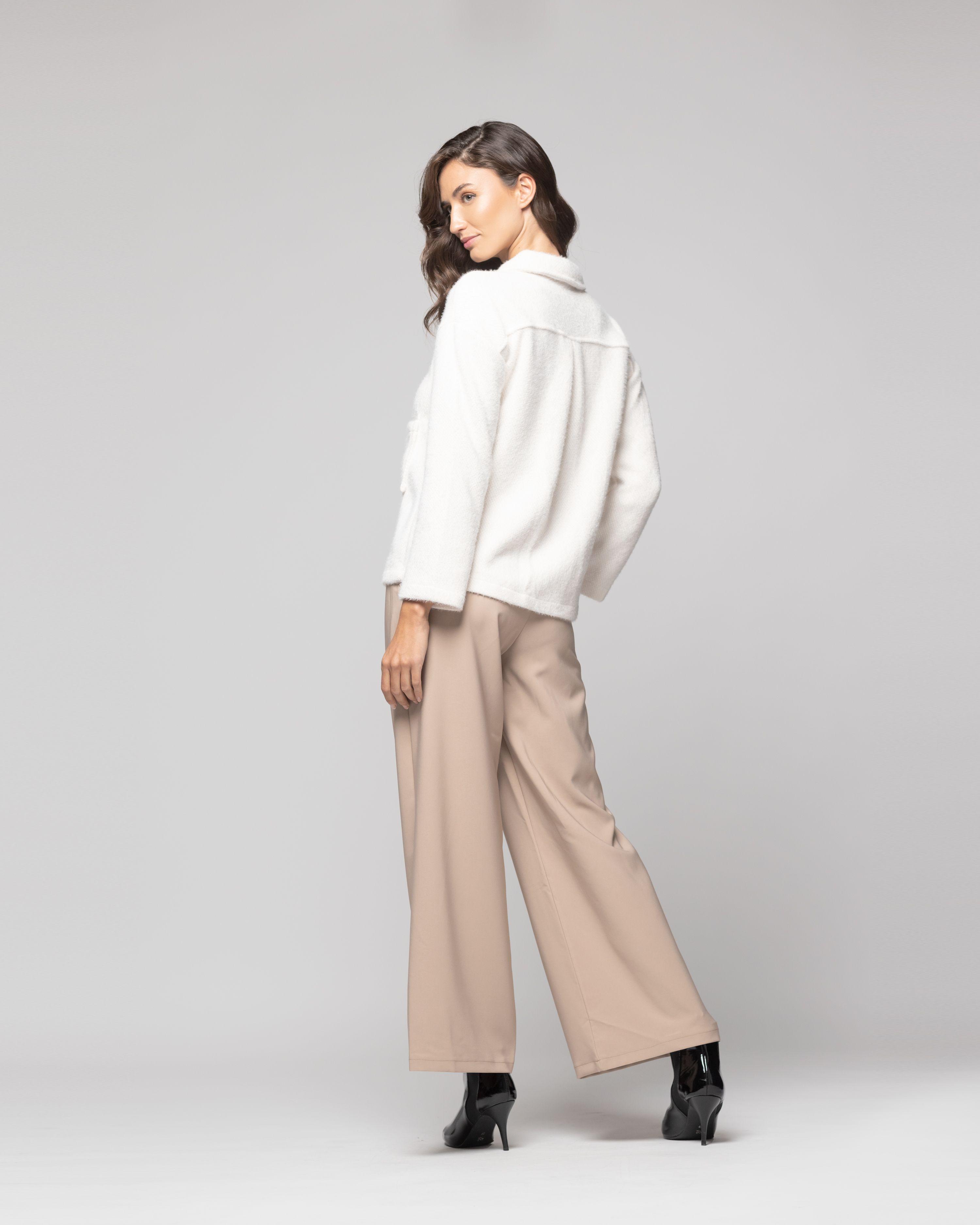 Chaqueta Mujer Leire Blanco Lineatre-2