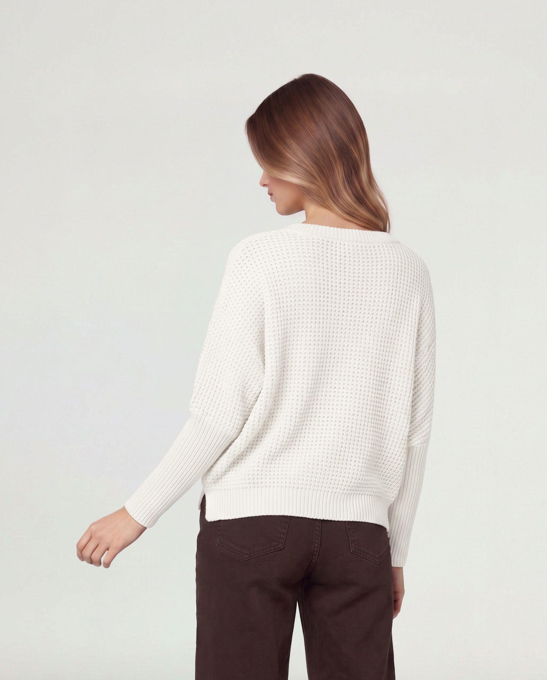 Sweater Mujer Gelsomina Blanco Lineatré-1