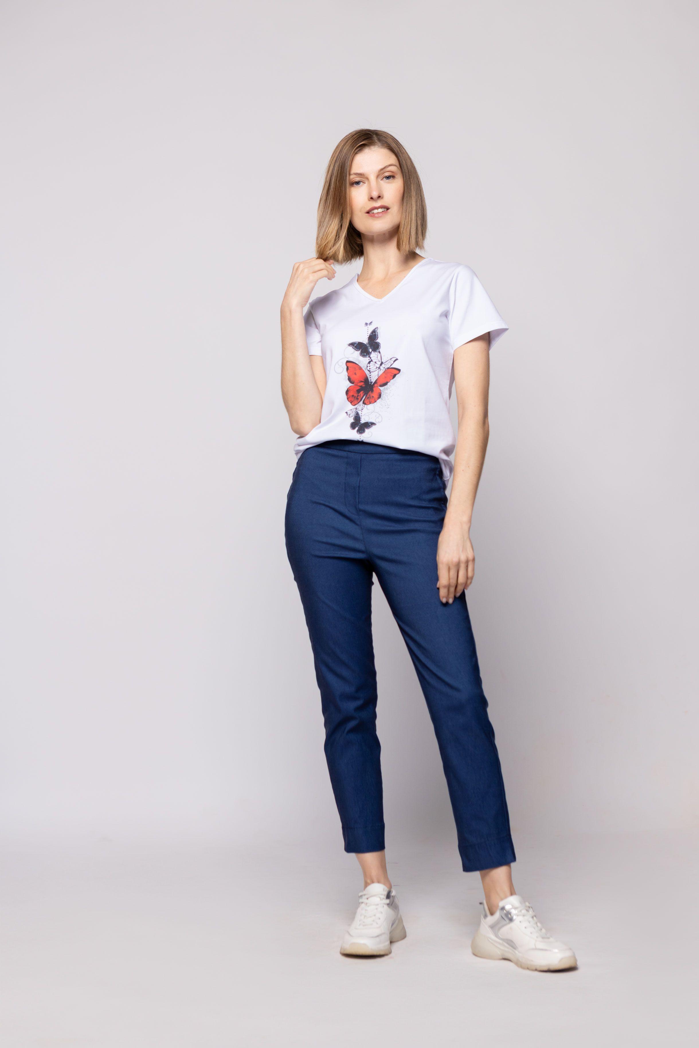 POLERA ROSA BLANCO Ludovica-0