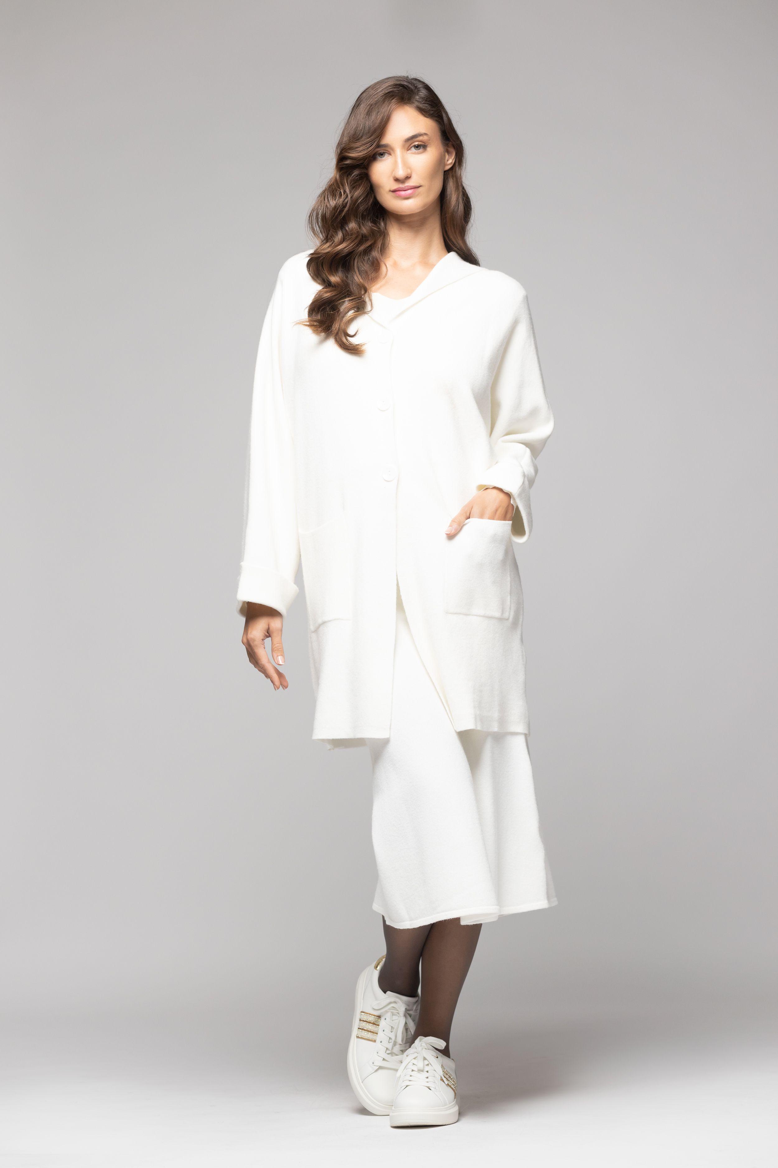 Sweater Mujer Aurelia Blanco Lineatre-0