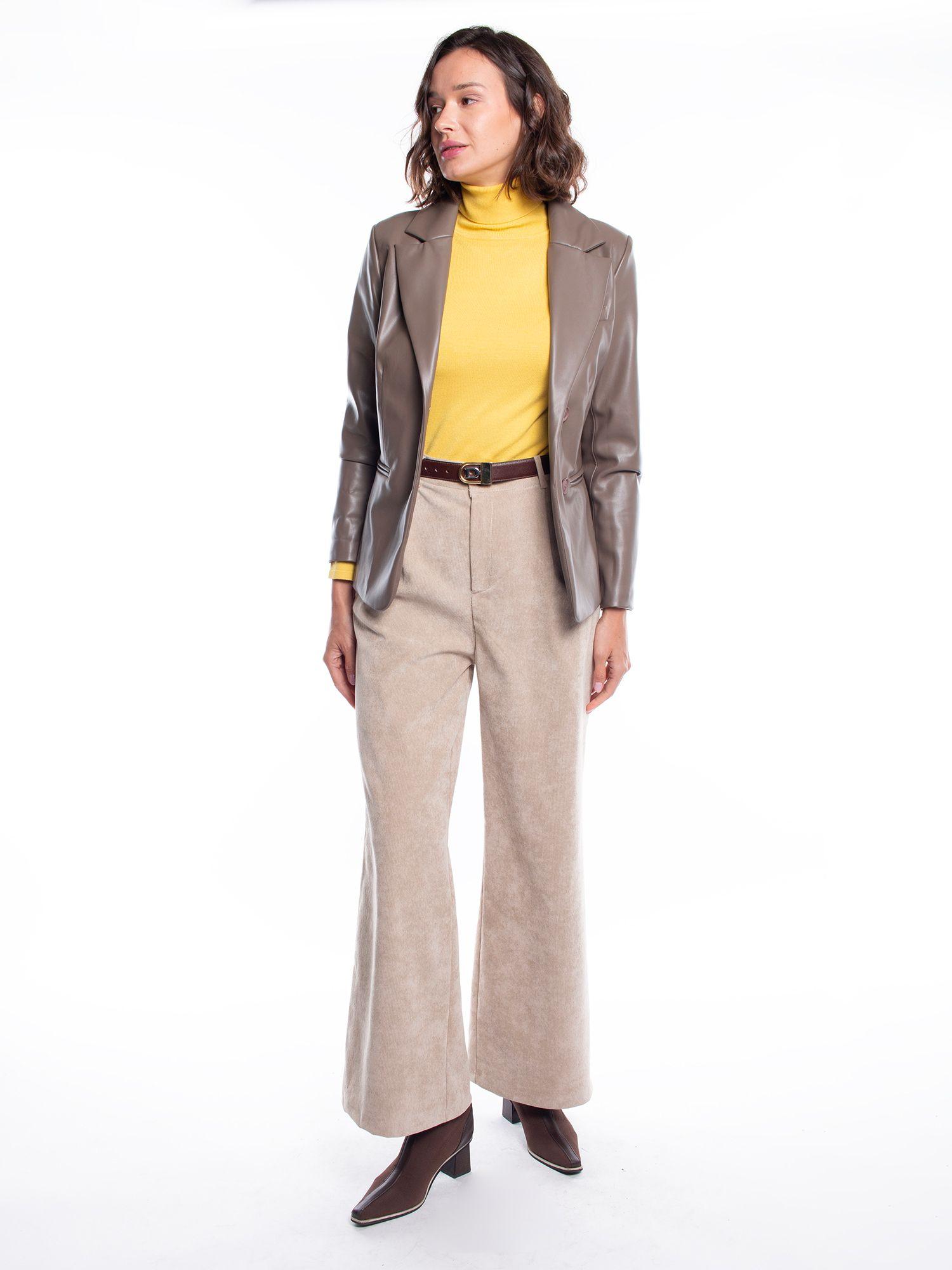 Pantalon Lineatré Chiffon al Limone-3