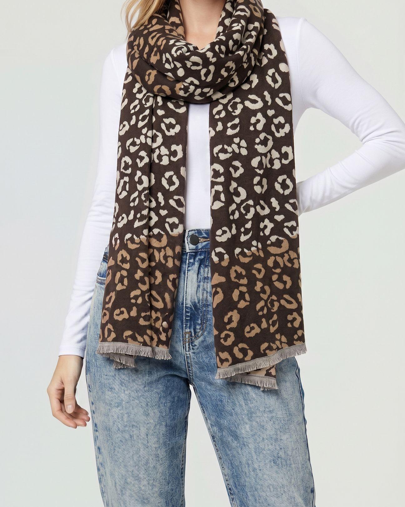 Echarpe Mujer Loreto Moro Lineatre-1