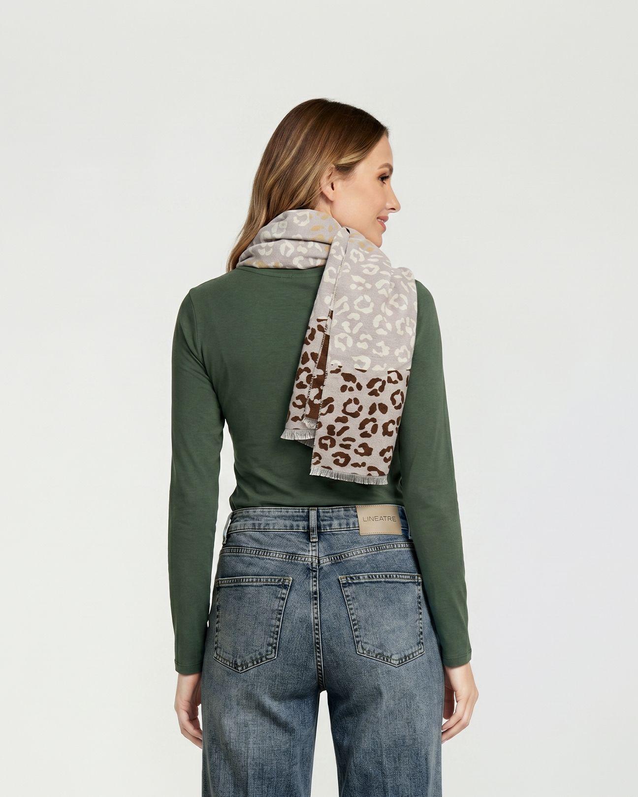 Echarpe Mujer Loreto Beige Lineatre-2