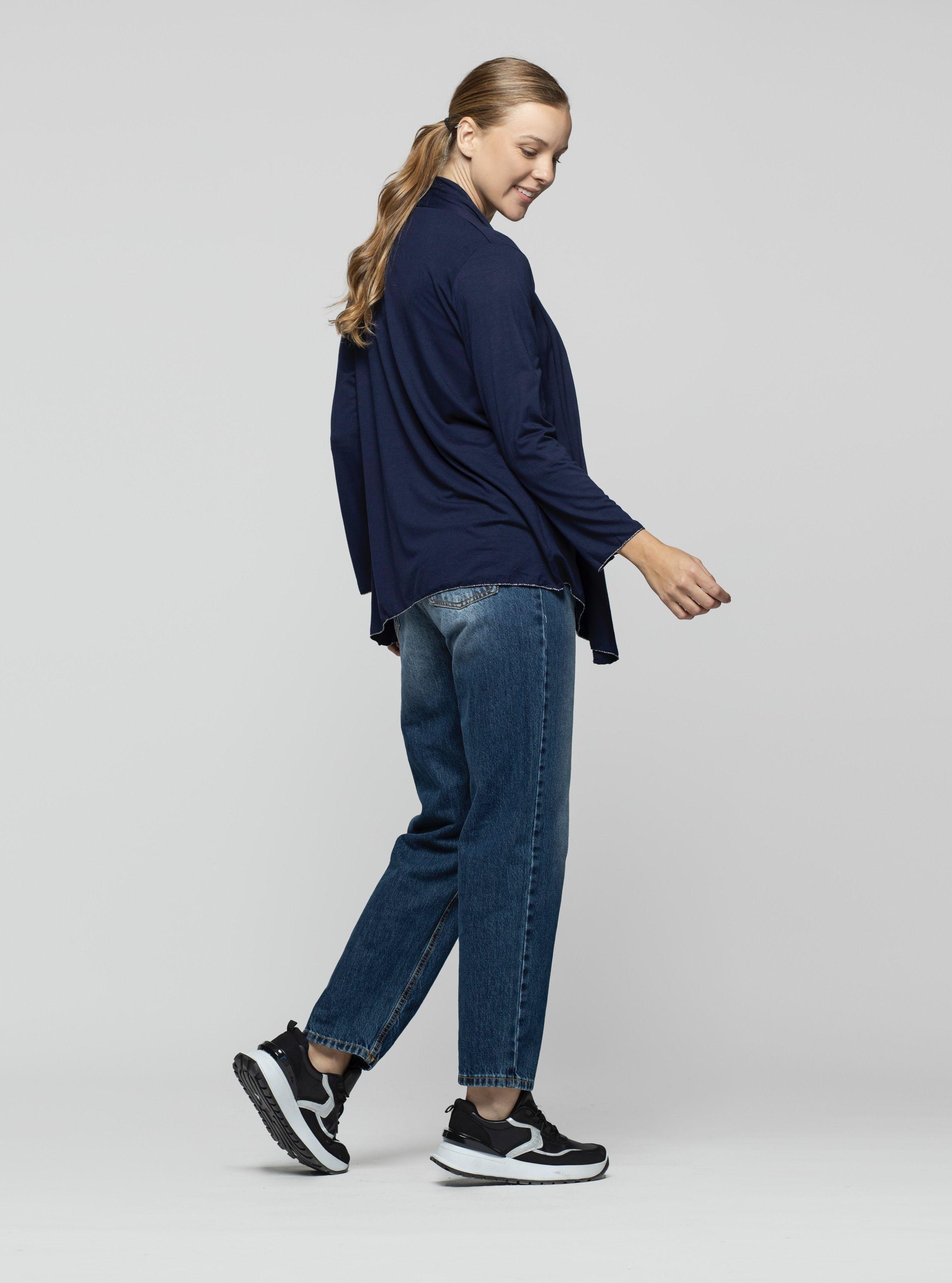 Tapado Mujer Nayren Azul Lineatre-2