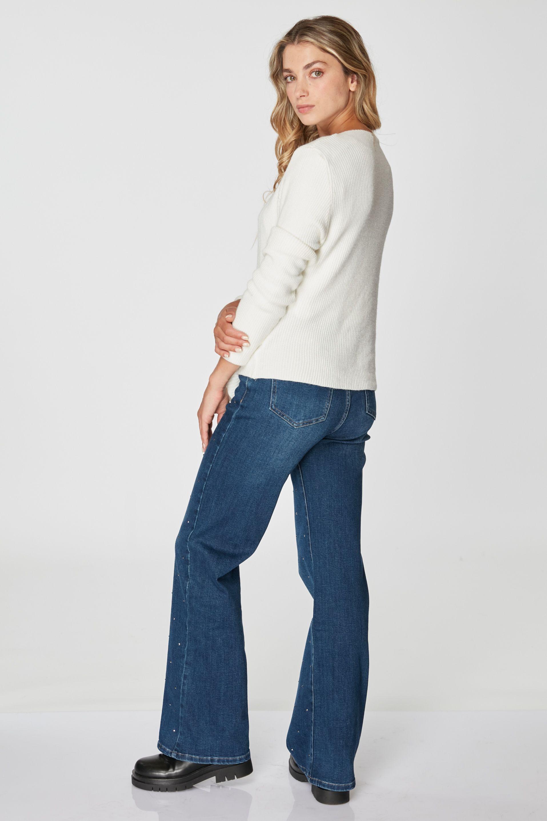 Cardigan Mona Blanco-3