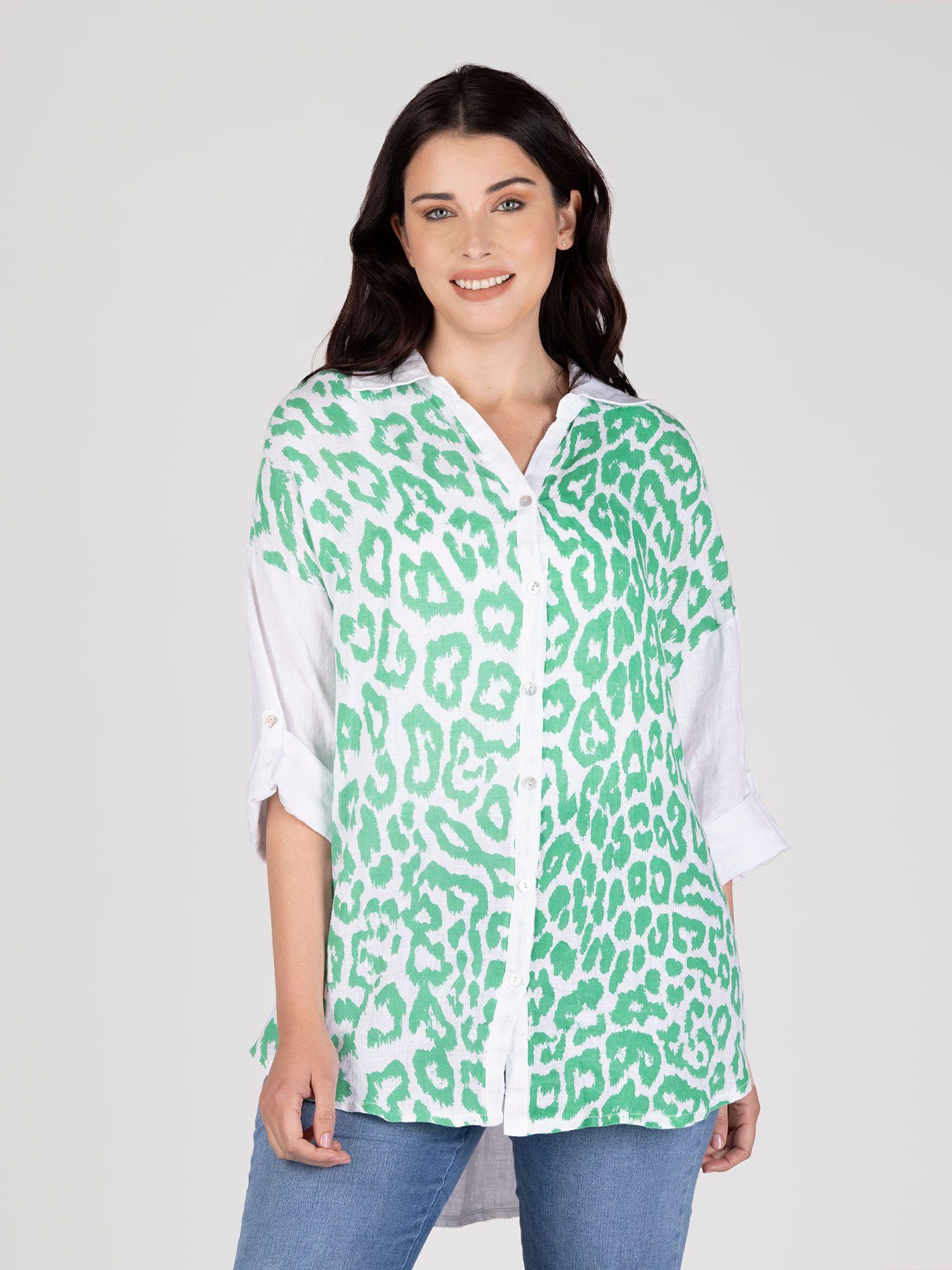 Blusa Verde Lineatre-0
