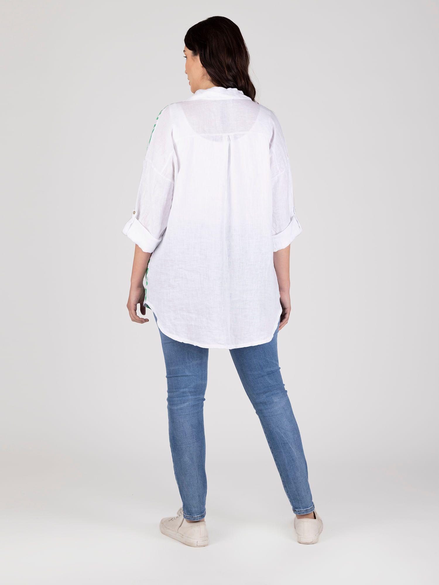 Blusa Verde Lineatre-1