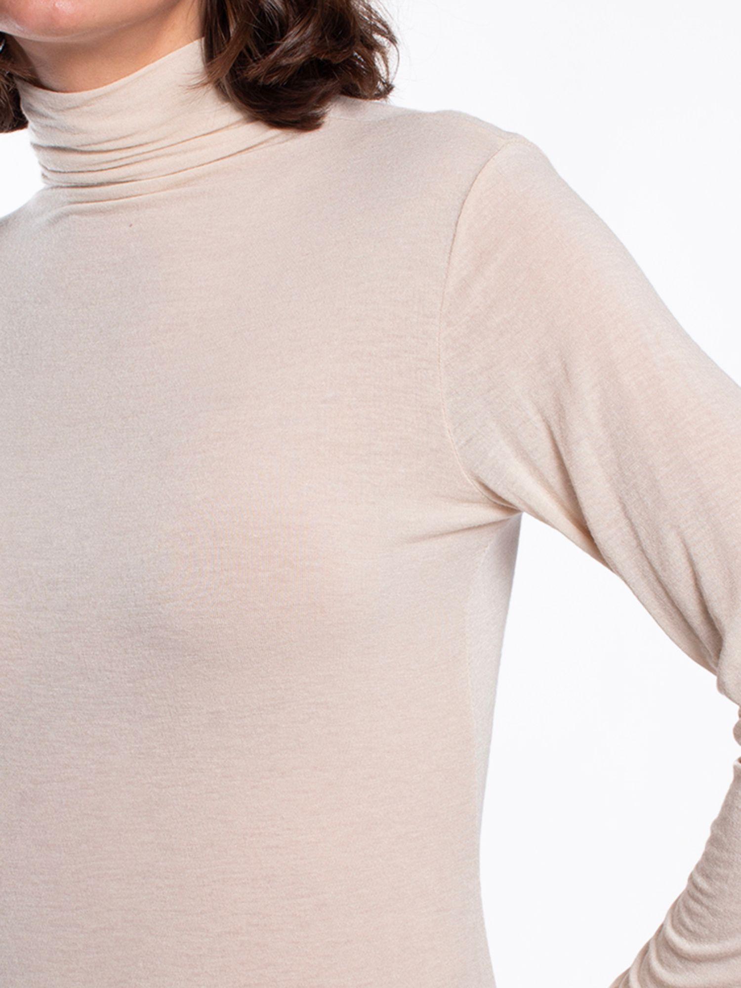 Polera beige lineatre-2