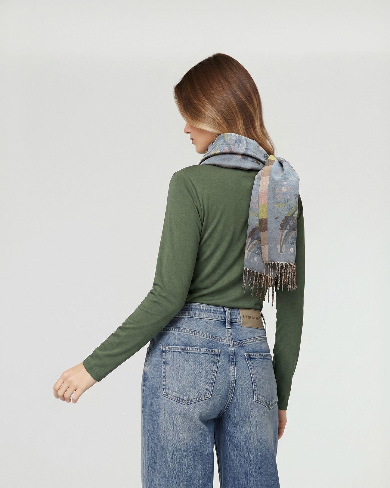 Echarpe Mujer Fernanda Jeans Lineatre-2