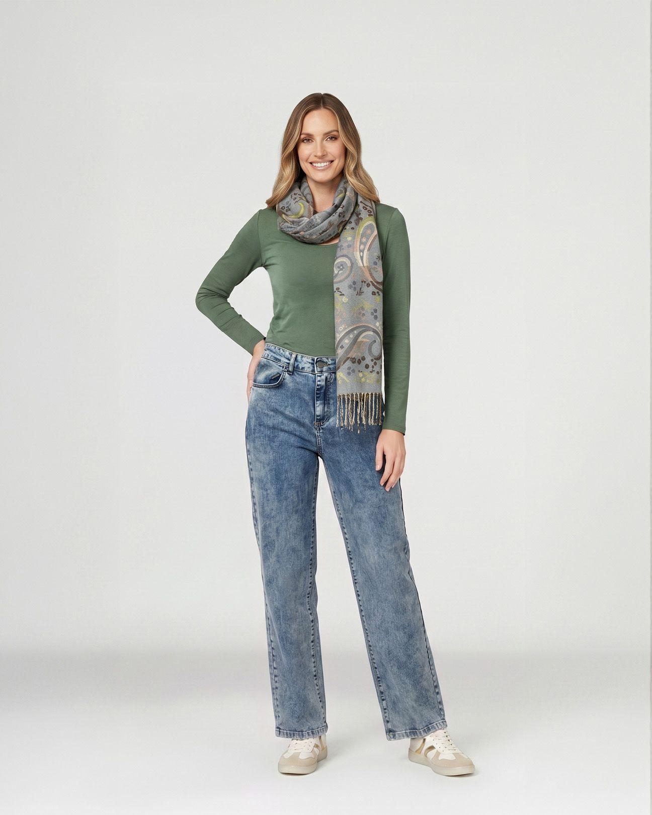 Echarpe Mujer Fernanda Jeans Lineatre-3