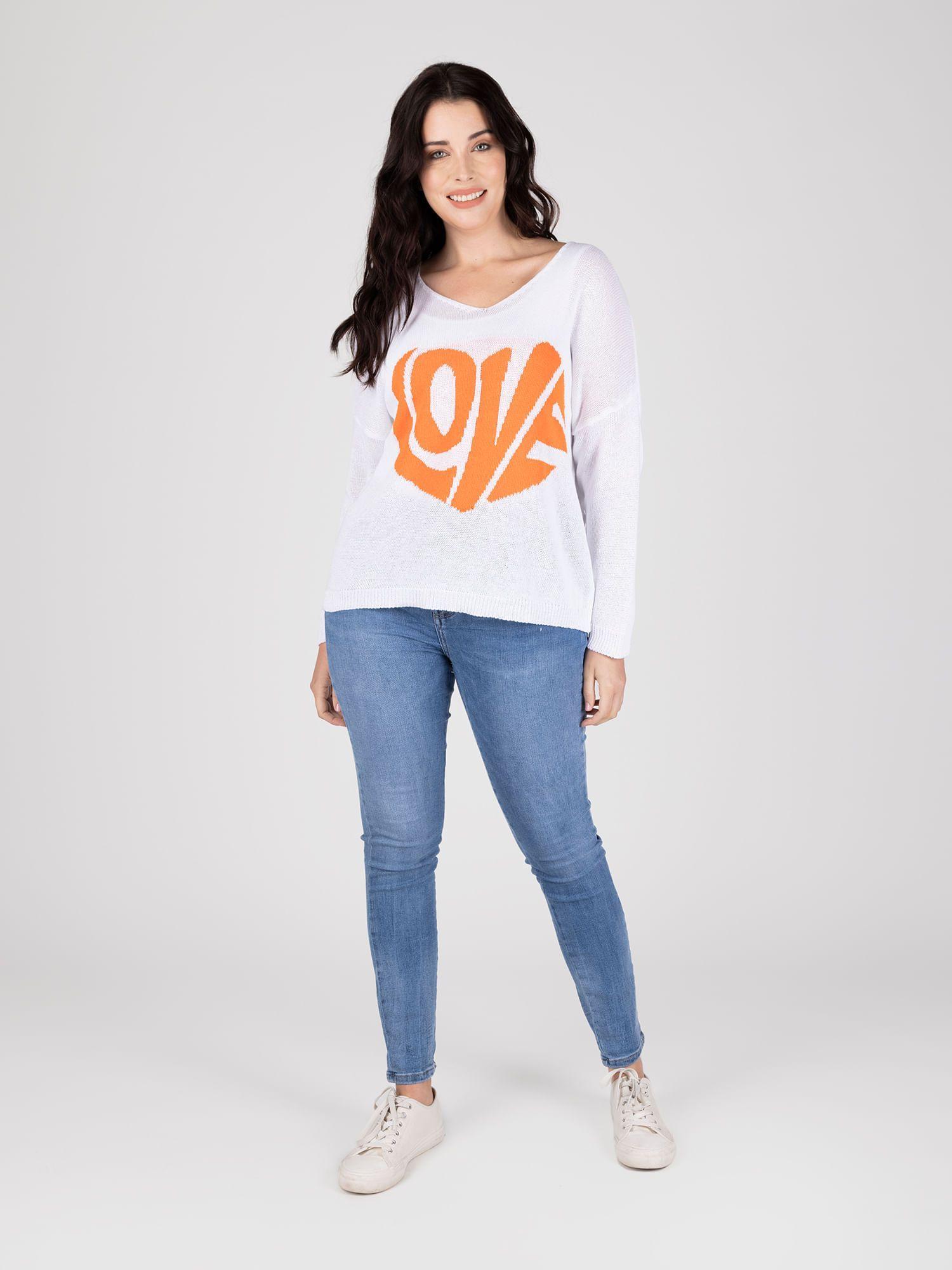 Sweater Naranjo Lineatre-3