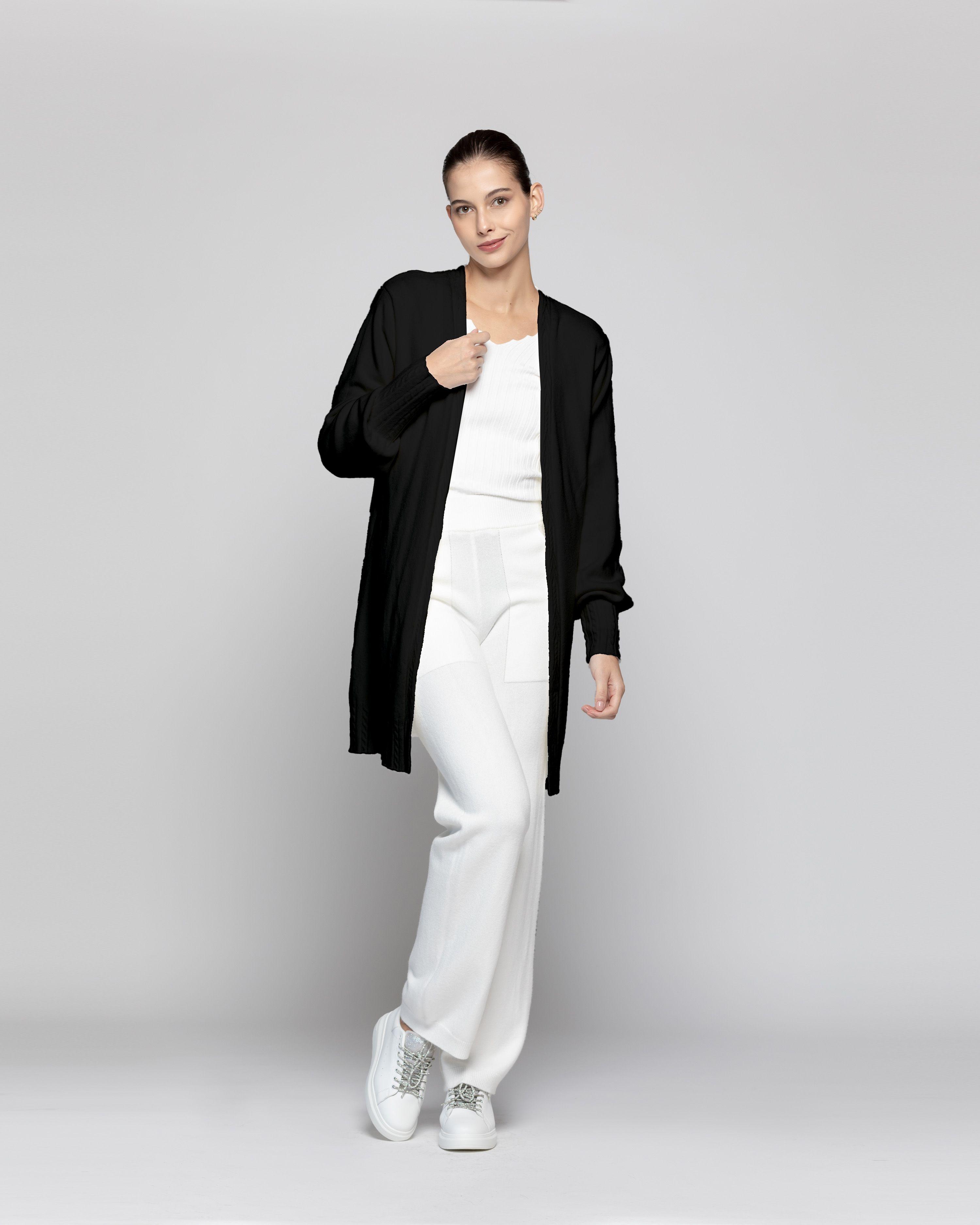 Sweater Mujer Ottavia Negro Lineatre-0