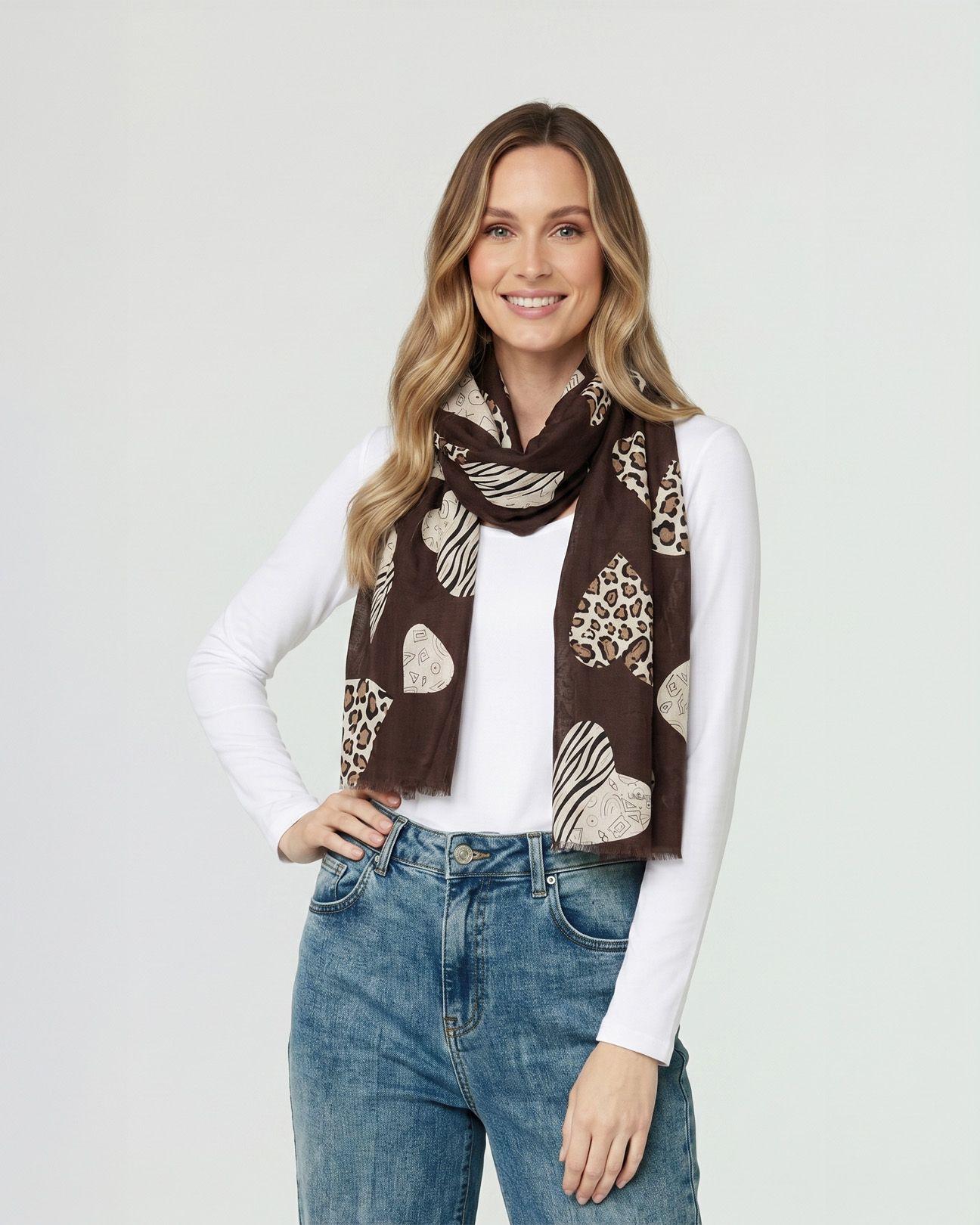 Echarpe Mujer Agustina Moro Lineatre-0