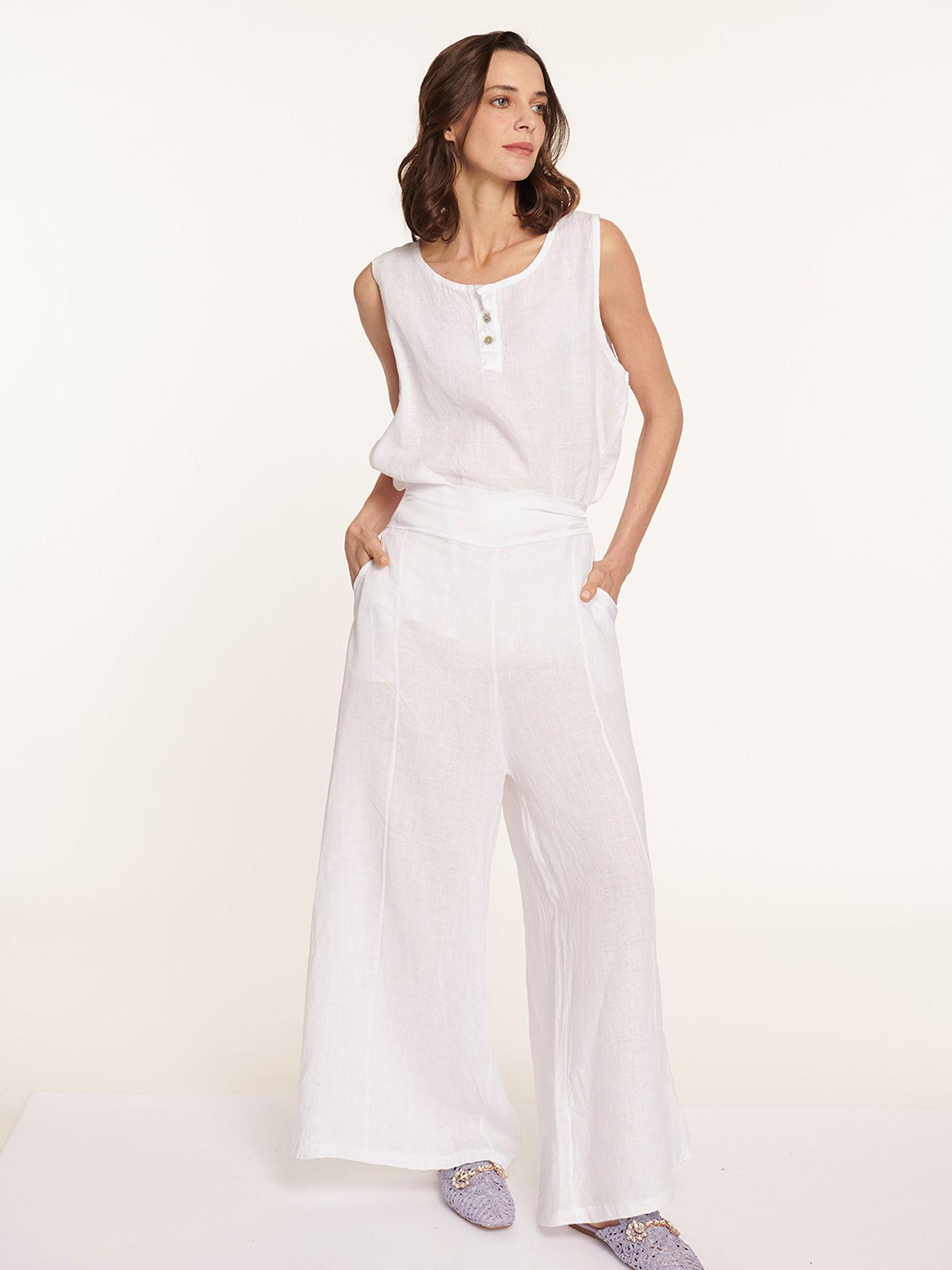 Pantalon mirabella blanco-0