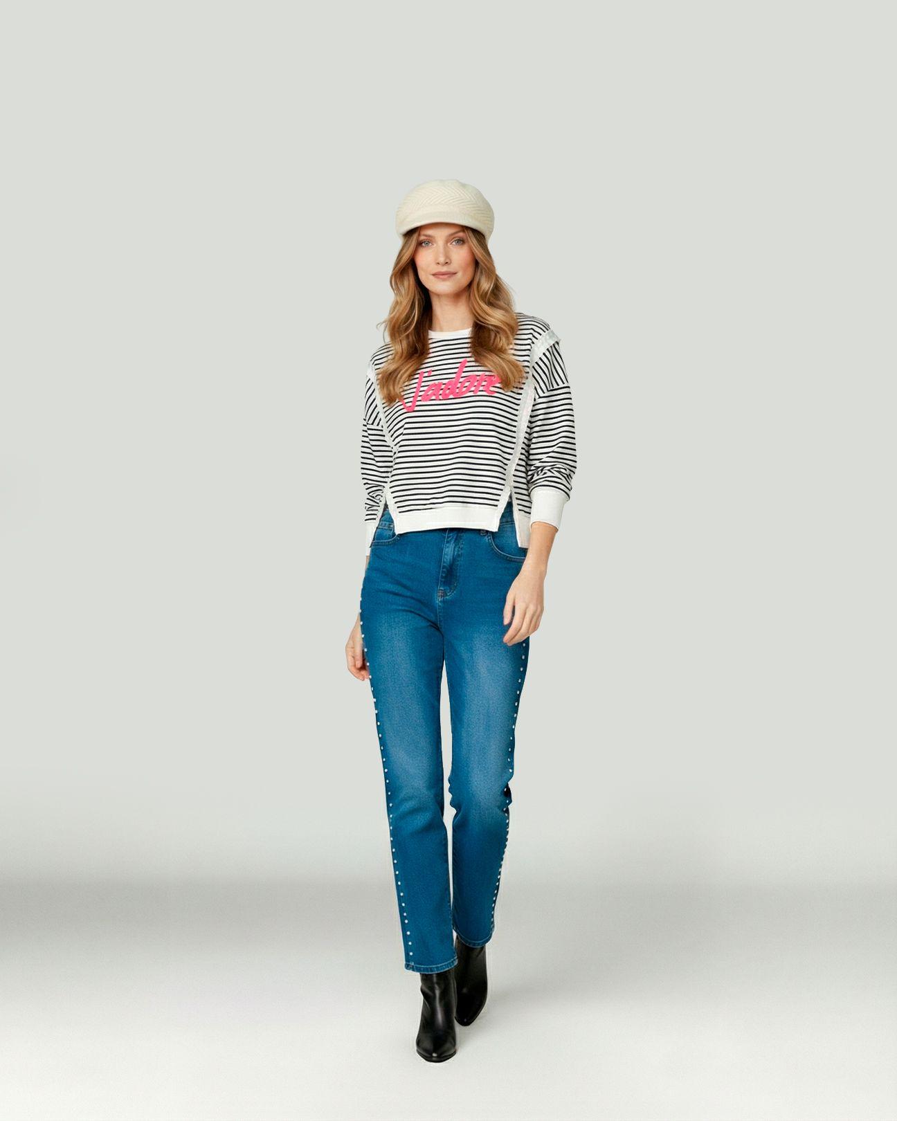 Boina Mujer Giovanna Crudo Lineatre-2