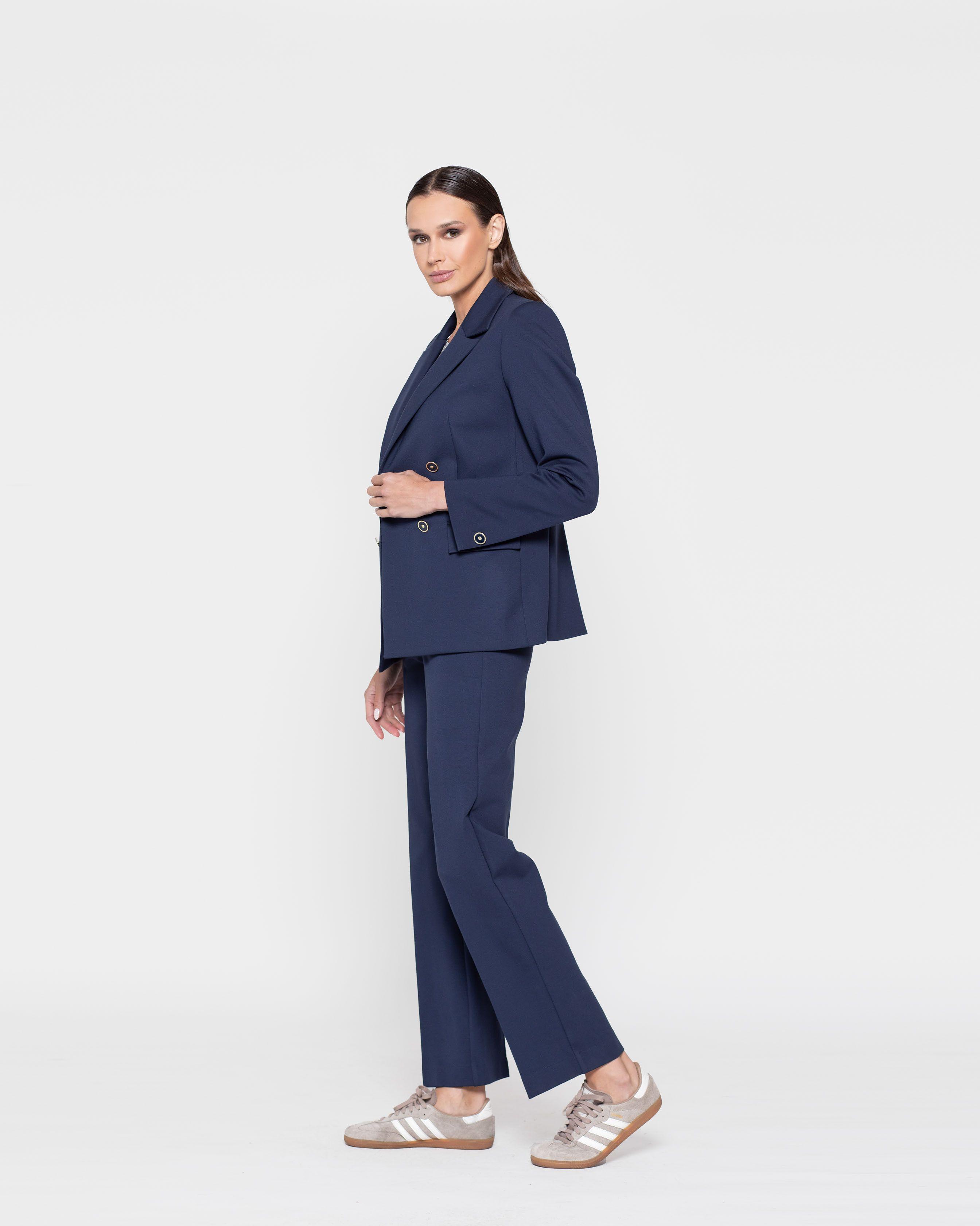 Chaqueta Mujer Azalea Azul Marino Ludovica-1