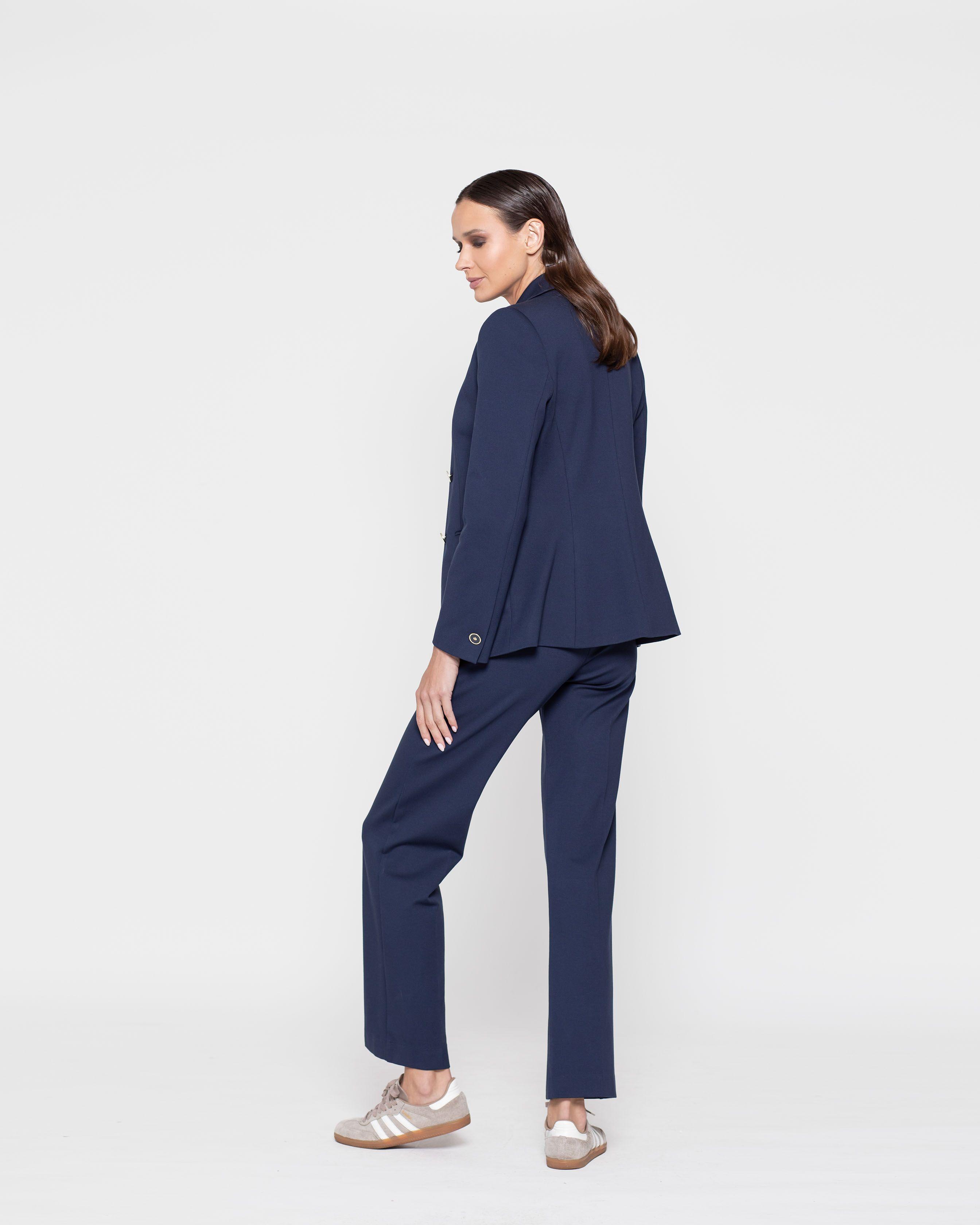 Chaqueta Mujer Azalea Azul Marino Ludovica-2