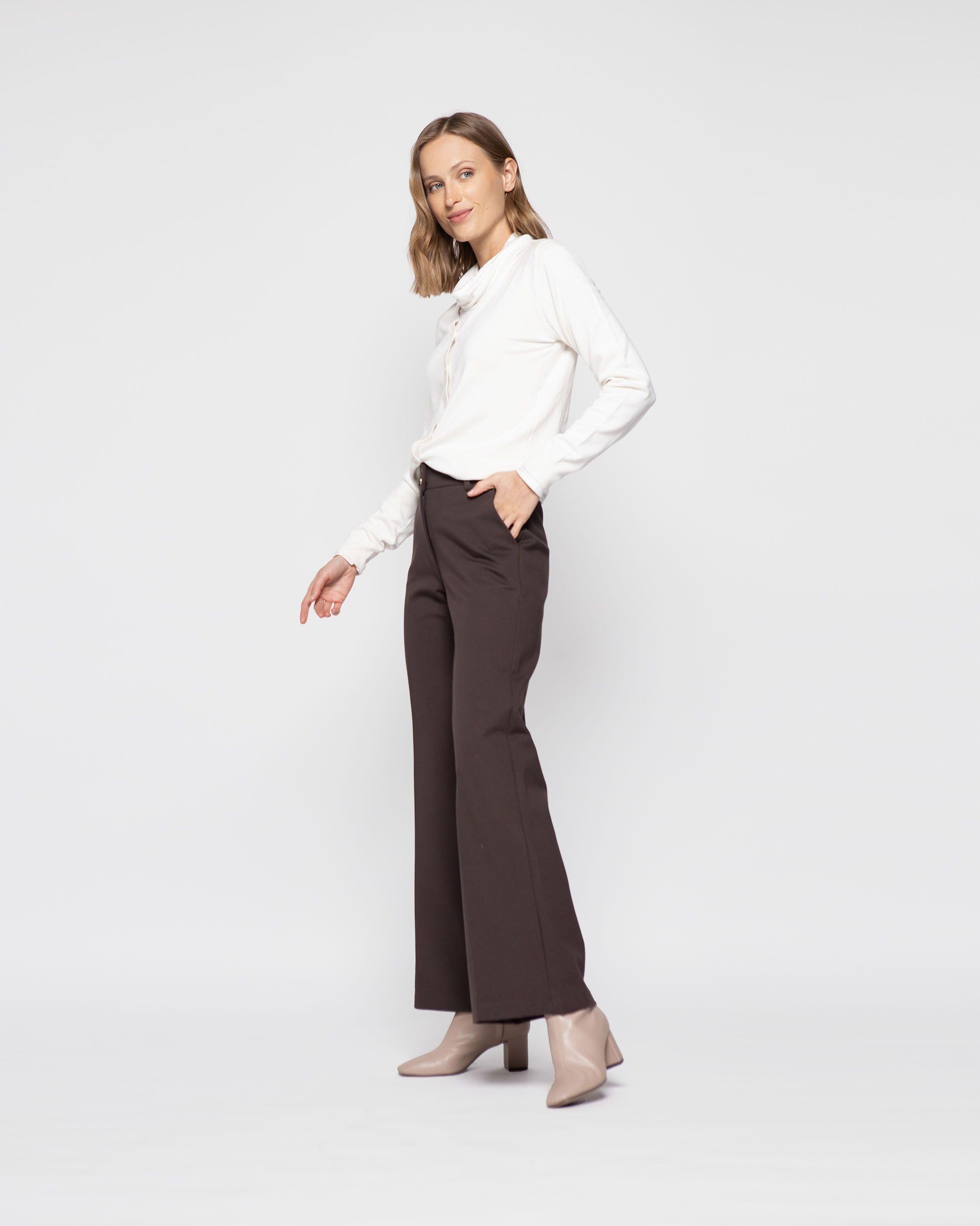 Sweater Mujer Calendula Blanco Ludovica-1