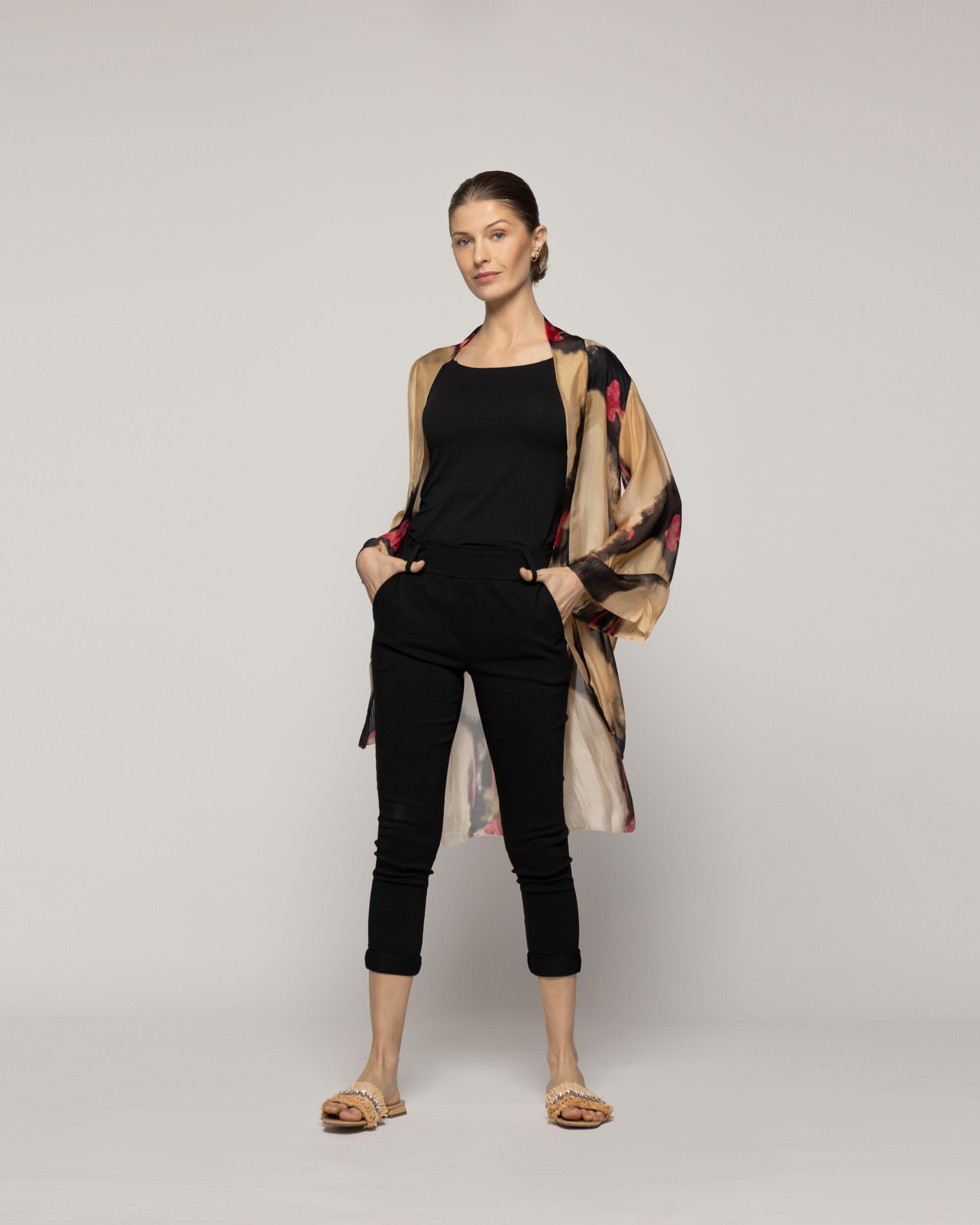 Tapado Mujer Spolverino Dafne Beige Lineatre-4