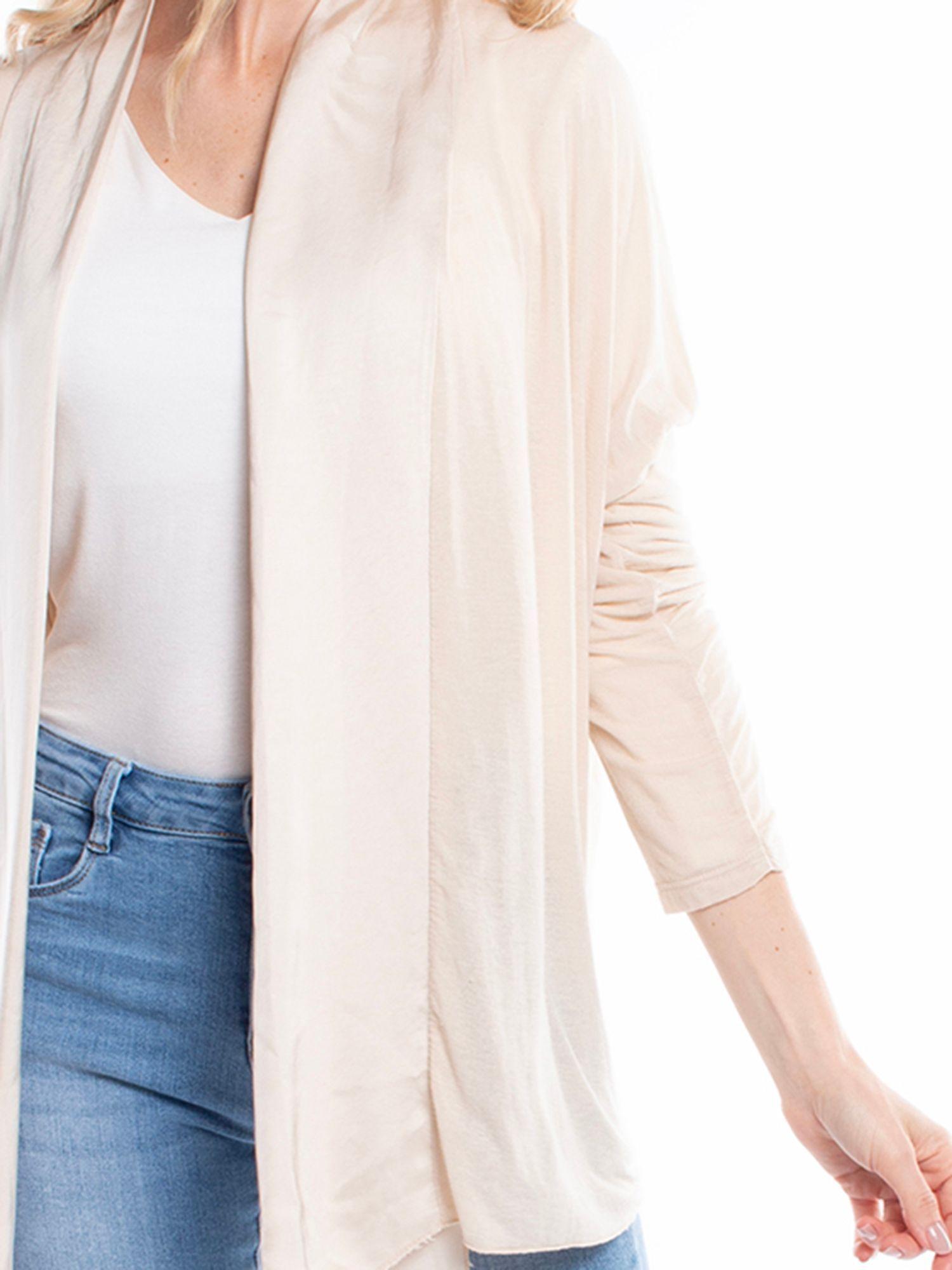 Cardigan Beige Lineatre-2