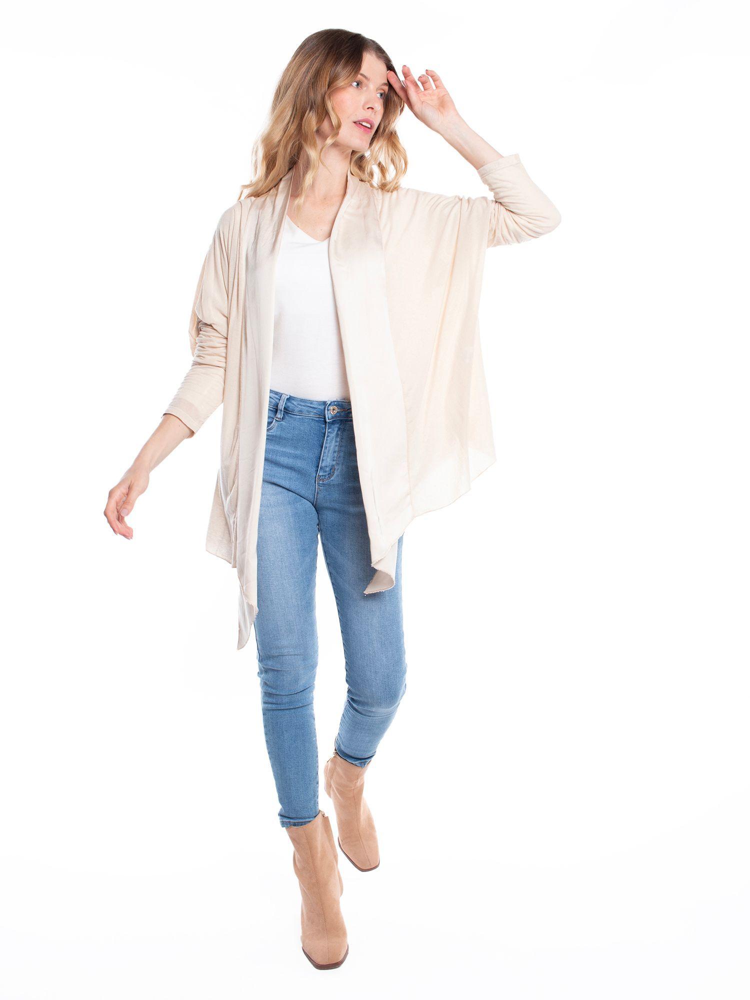 Cardigan Beige Lineatre-3