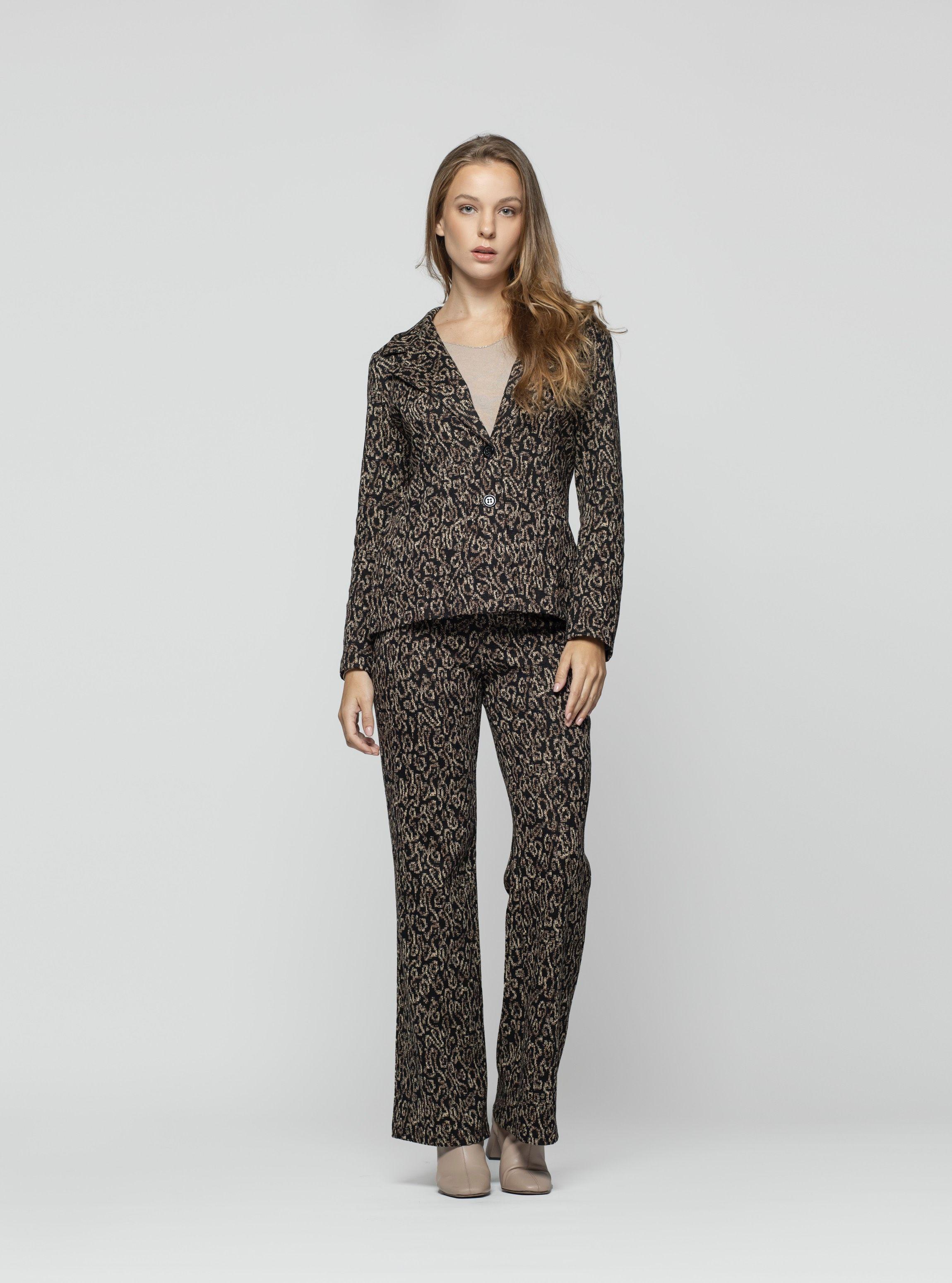 Pantalón Mujer Zelia Negro Lineatre-1