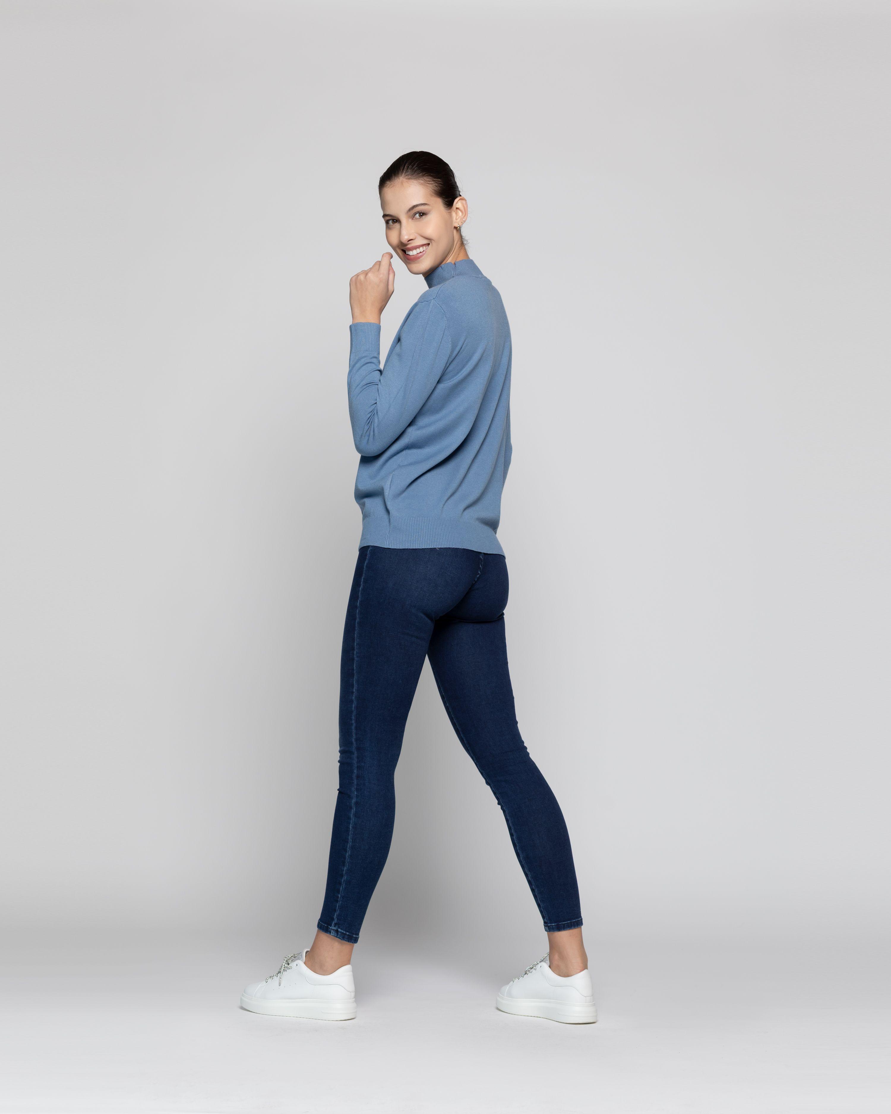 Sweater Mujer Nube Azul Lineatre-2