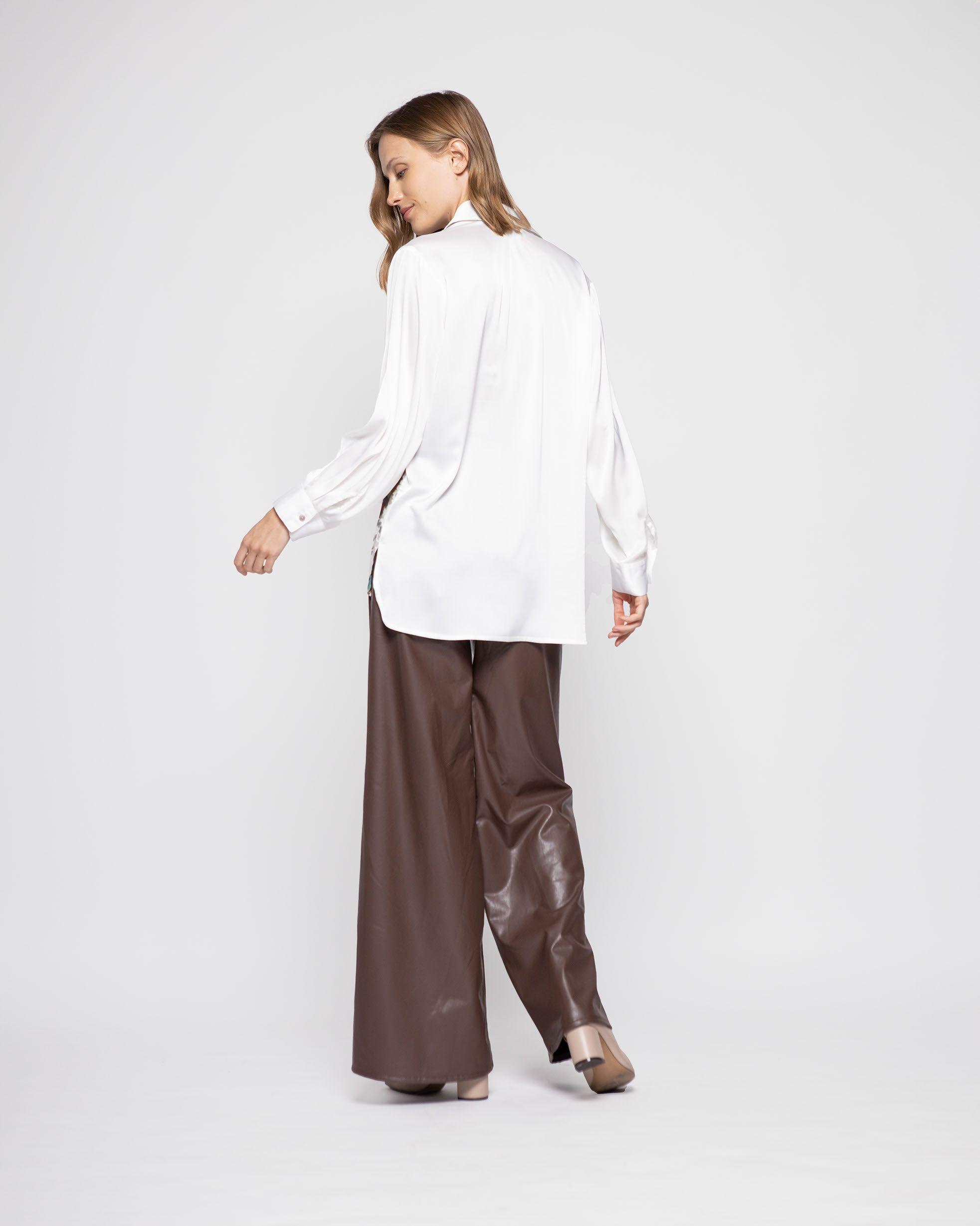 Blusa Mujer Margarita Beige Ludovica-2
