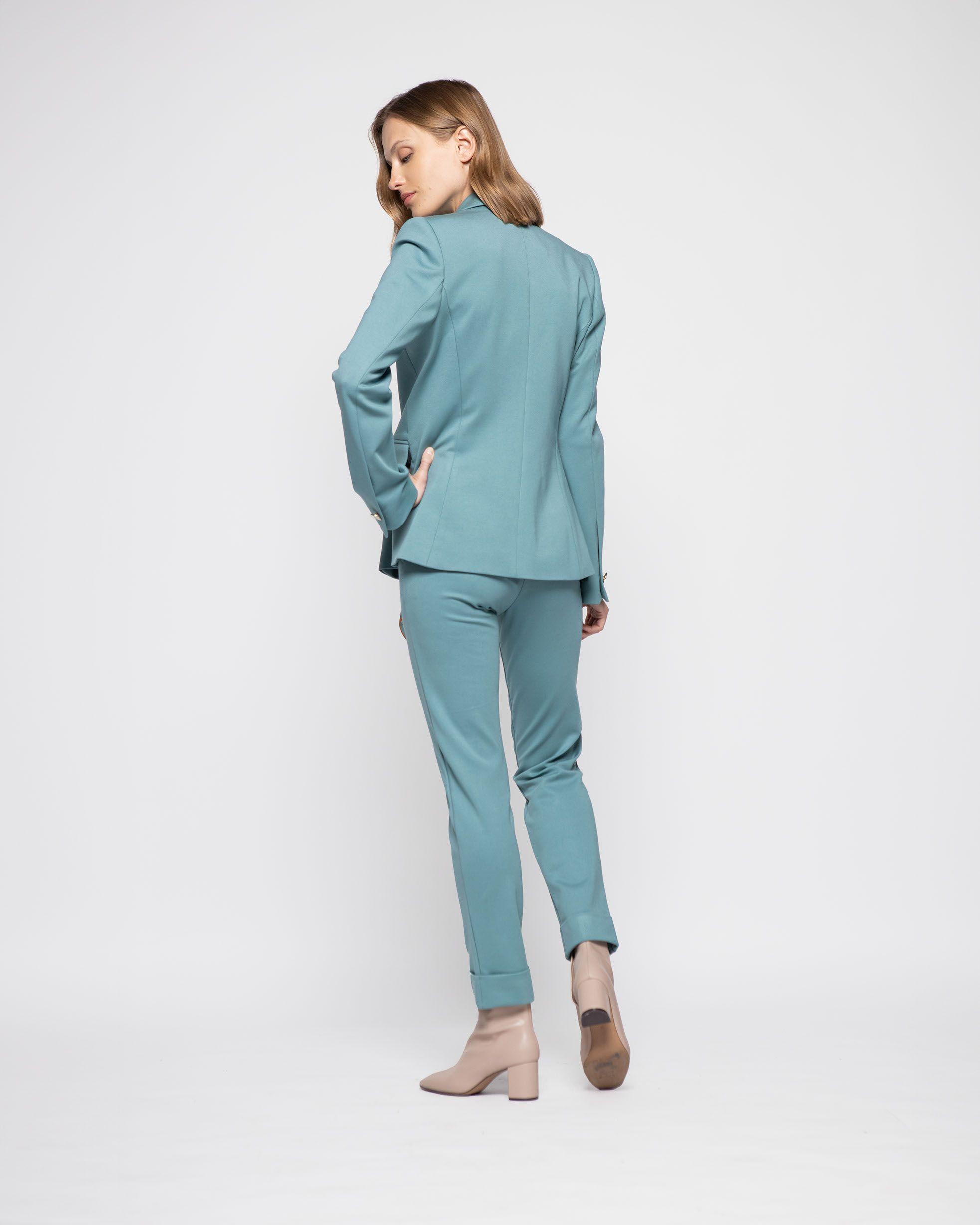 Chaqueta Mujer Azalea Verde Menta Ludovica-2