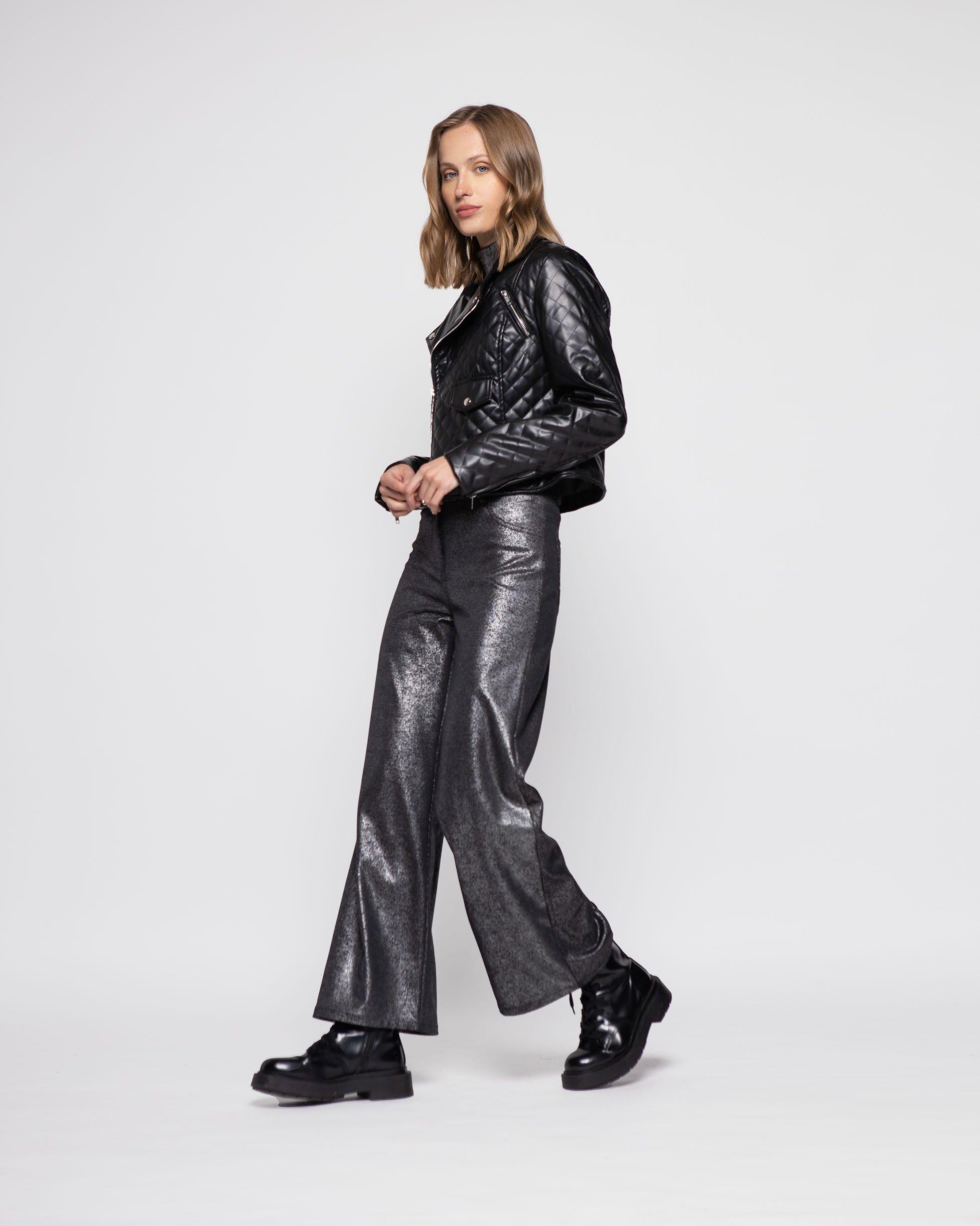 Chaqueta Mujer Zinia Negro Ludovica-1