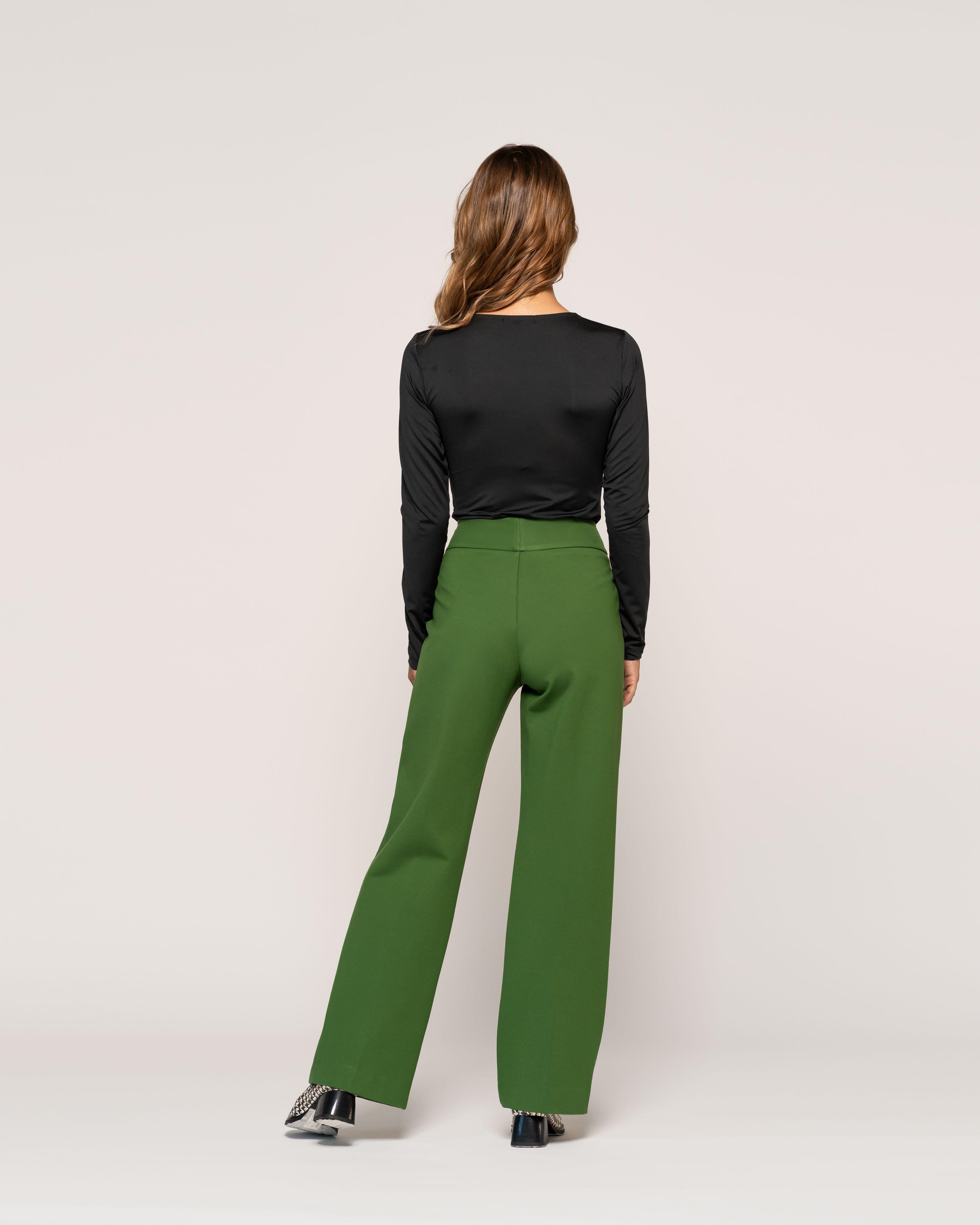 Body Candela Negro Cuello redondo Manga larga Ajustada Puño ajustado Mujer-1