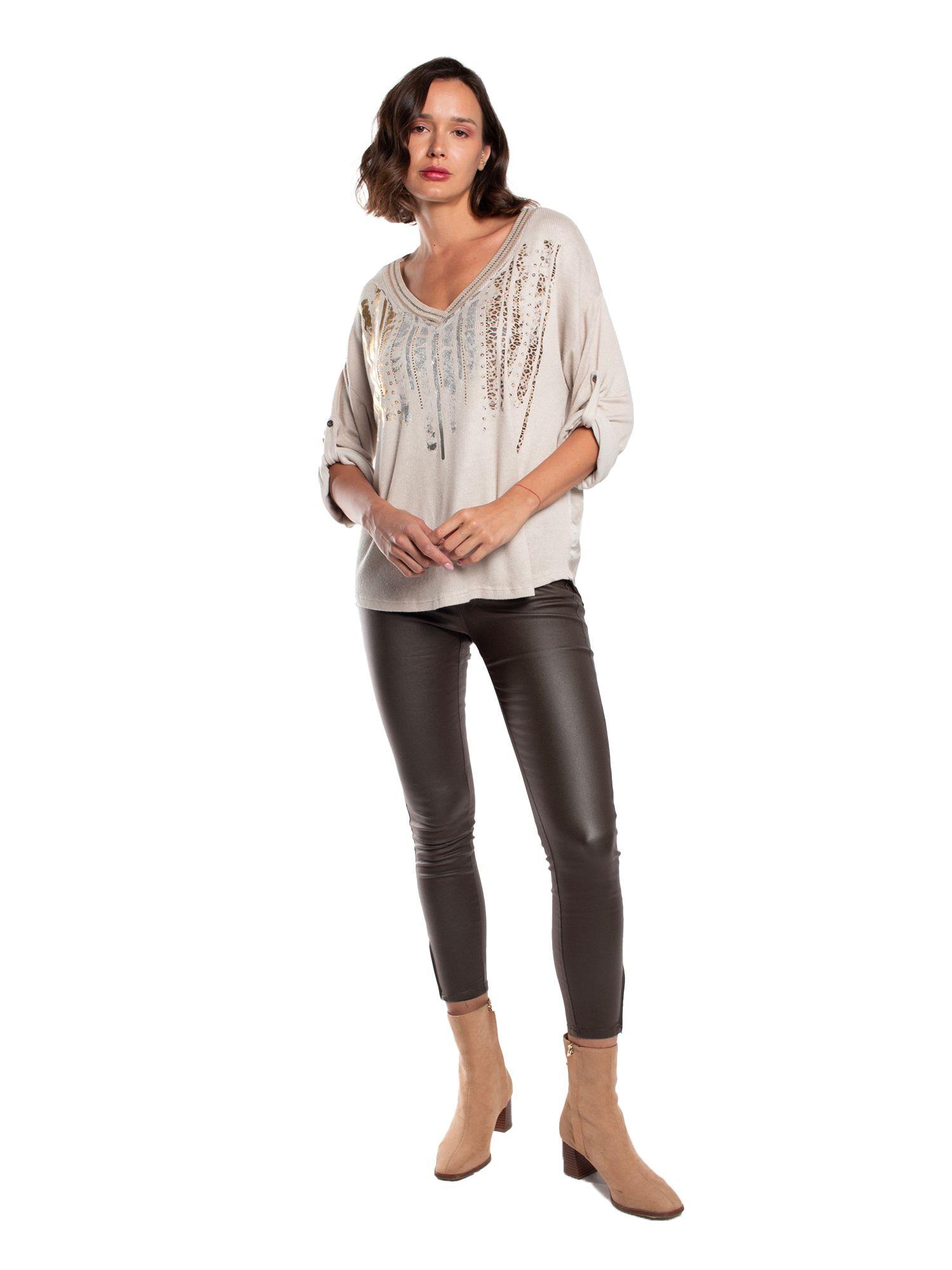 Pantalon verde oliva lineatre-3