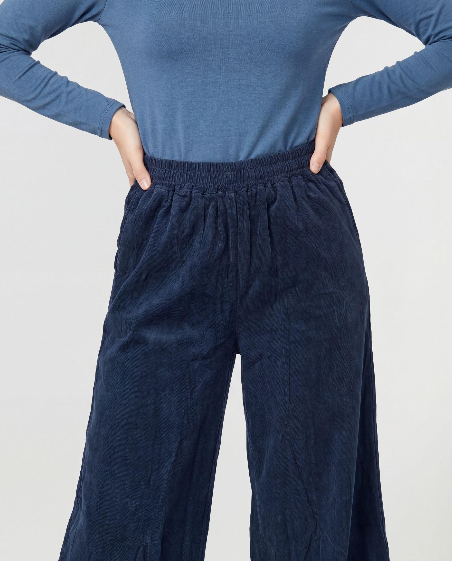 Pantalón Mujer Martina Negro Lineatré-3