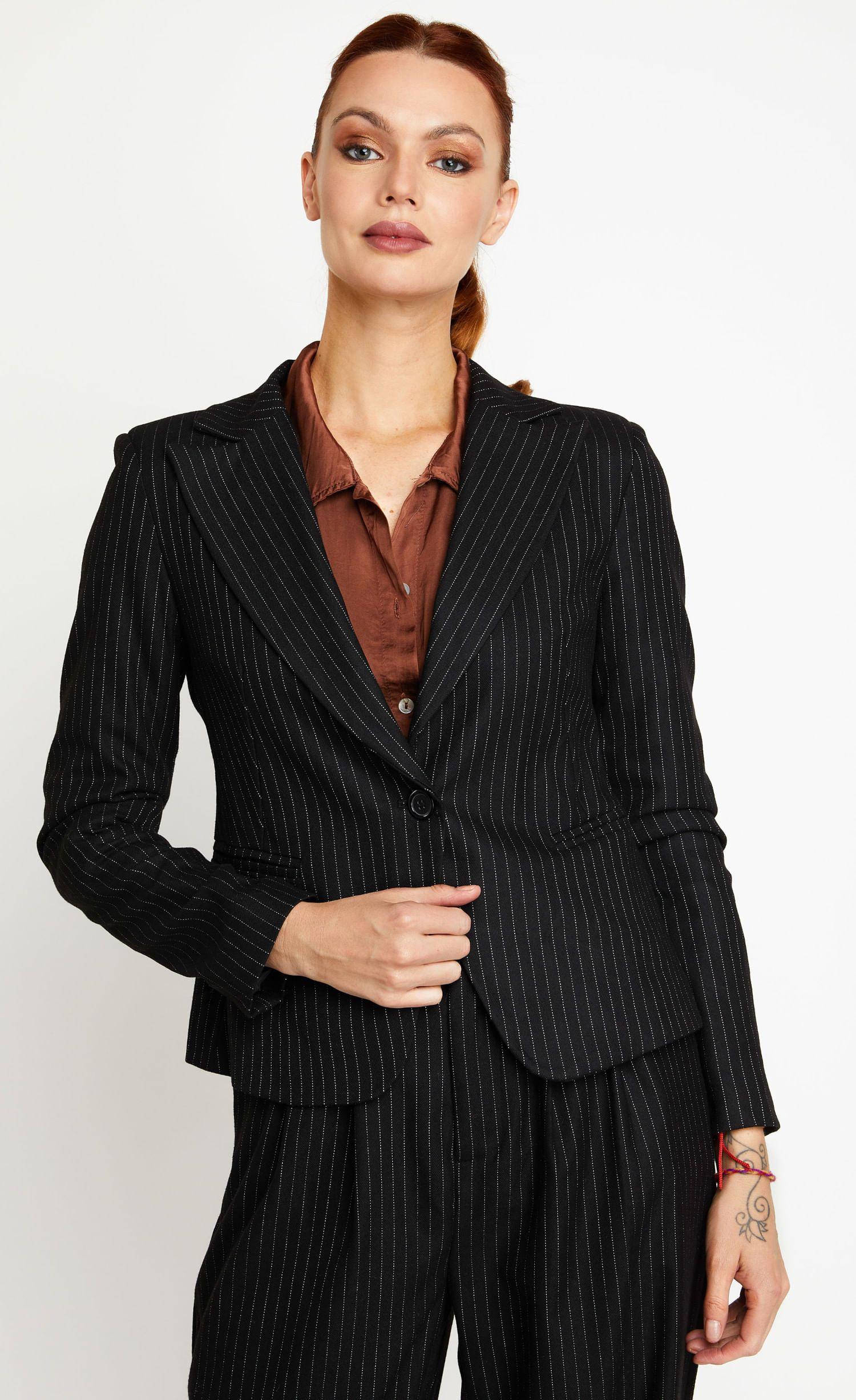 Chaqueta merli negro-0