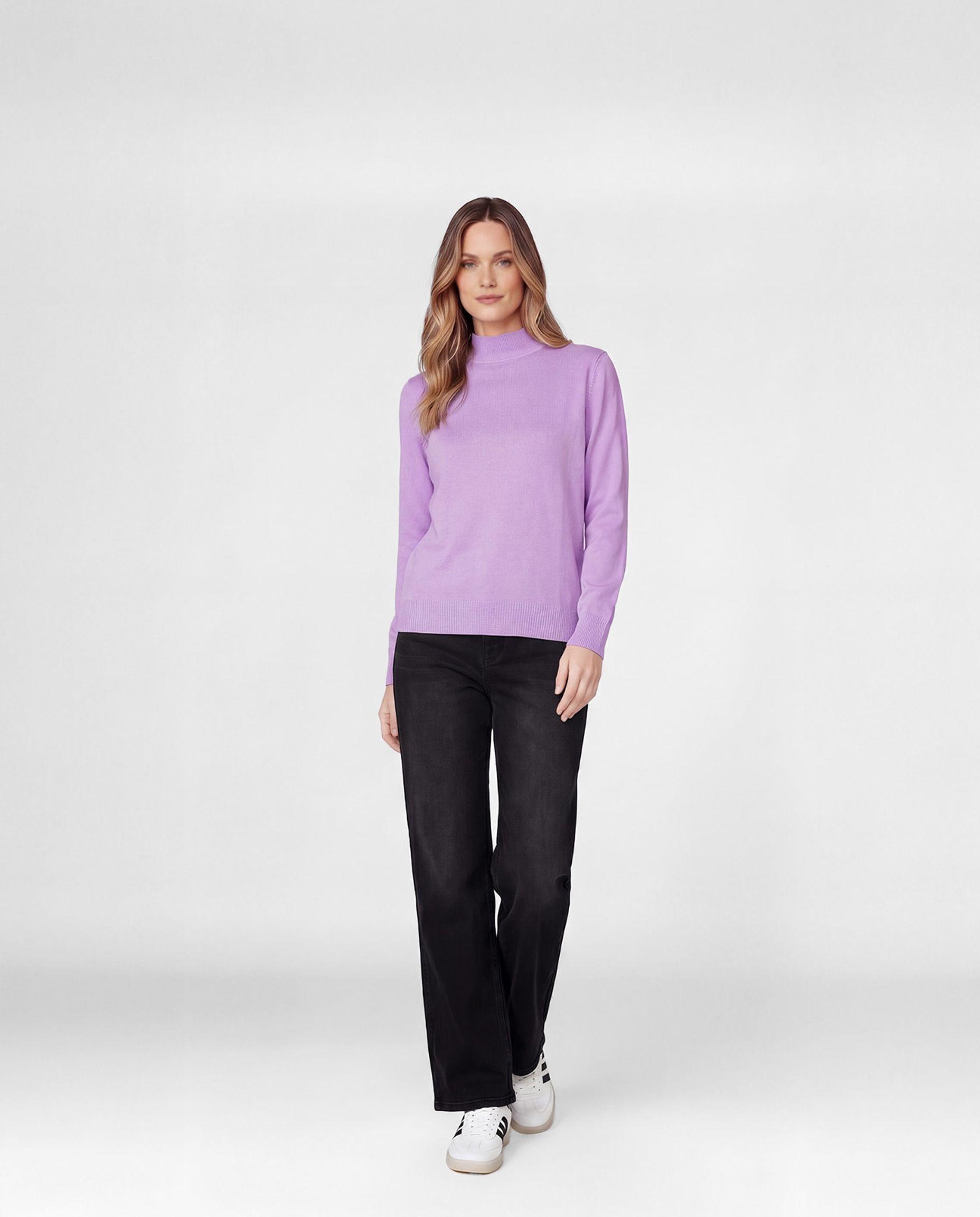 Sweater Mujer Valeria Rosado Lineatré-0