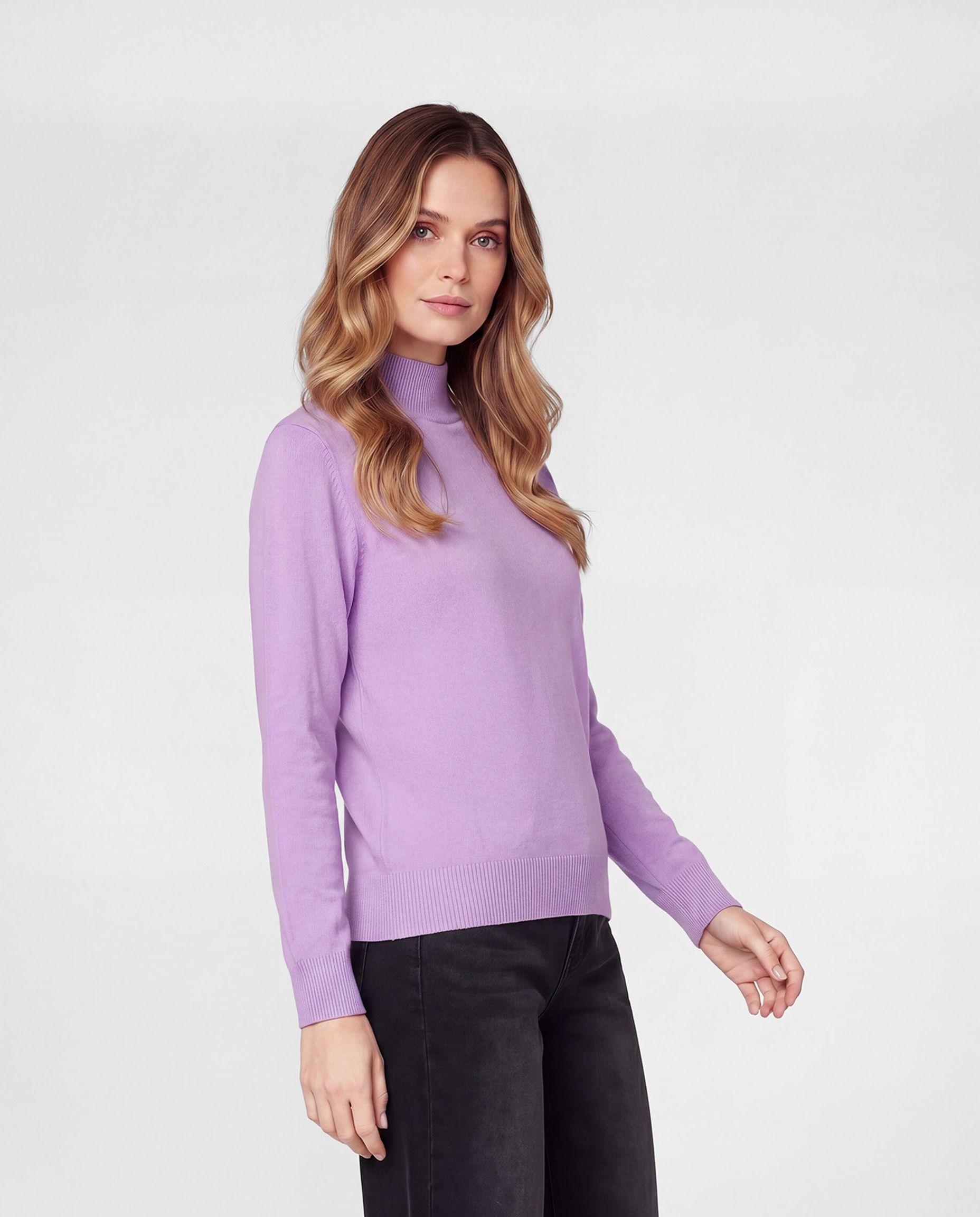 Sweater Mujer Valeria Rosado Lineatré-1