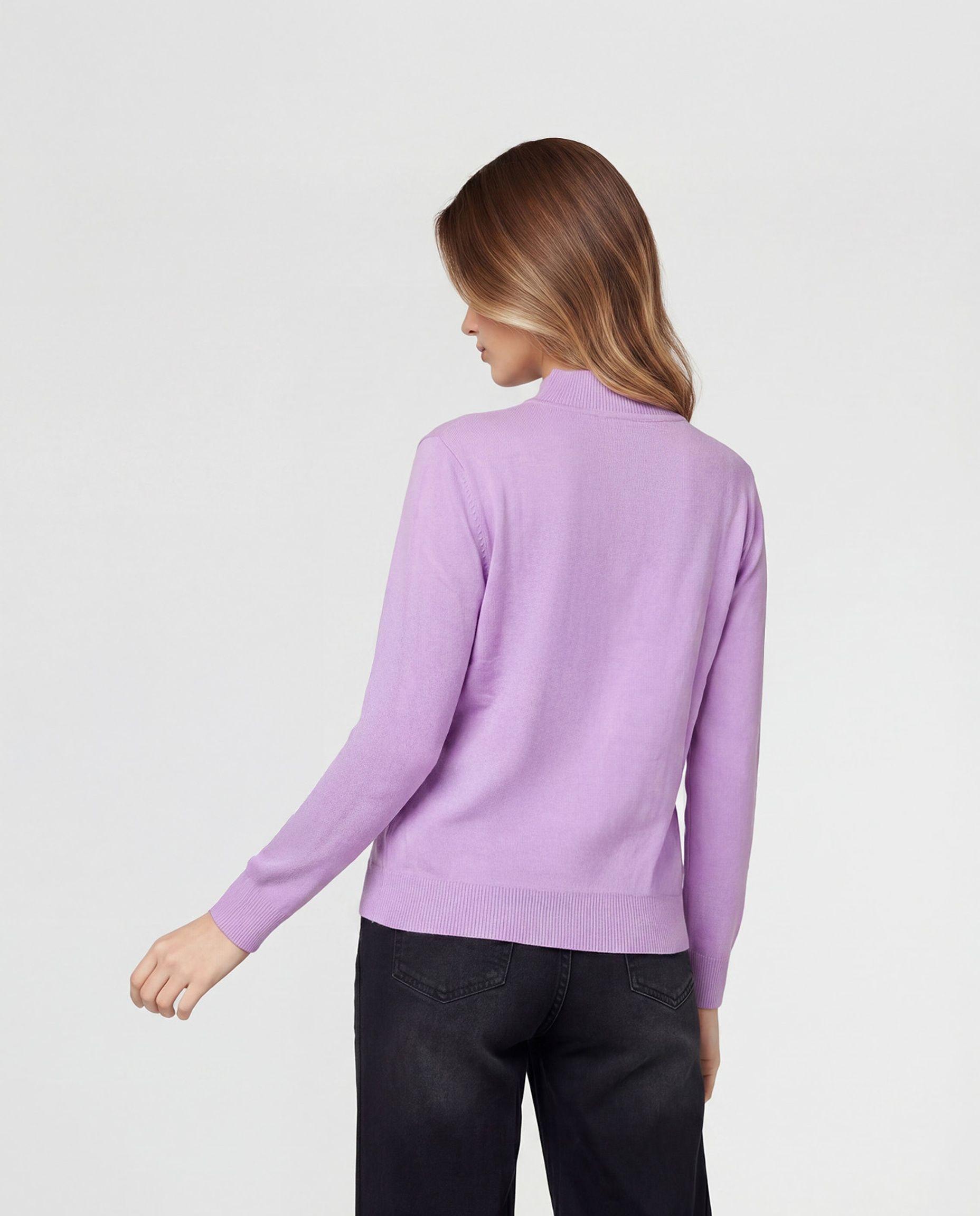 Sweater Mujer Valeria Rosado Lineatré-2
