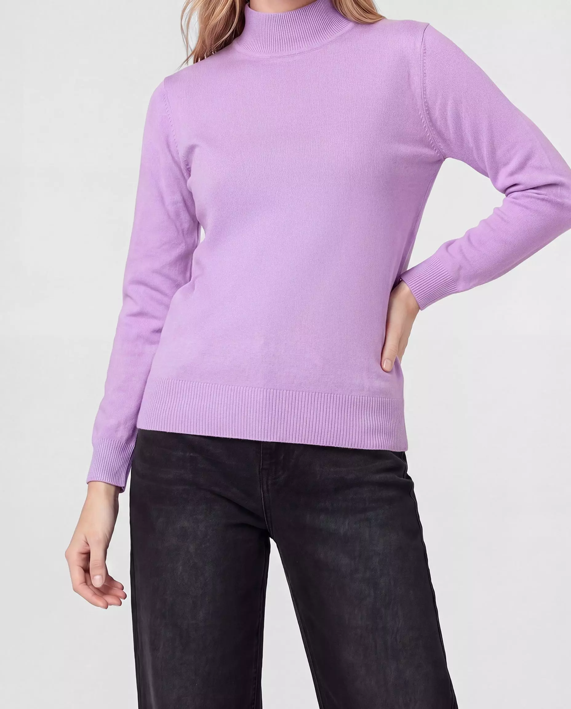 Sweater Mujer Valeria Rosado Lineatré-3