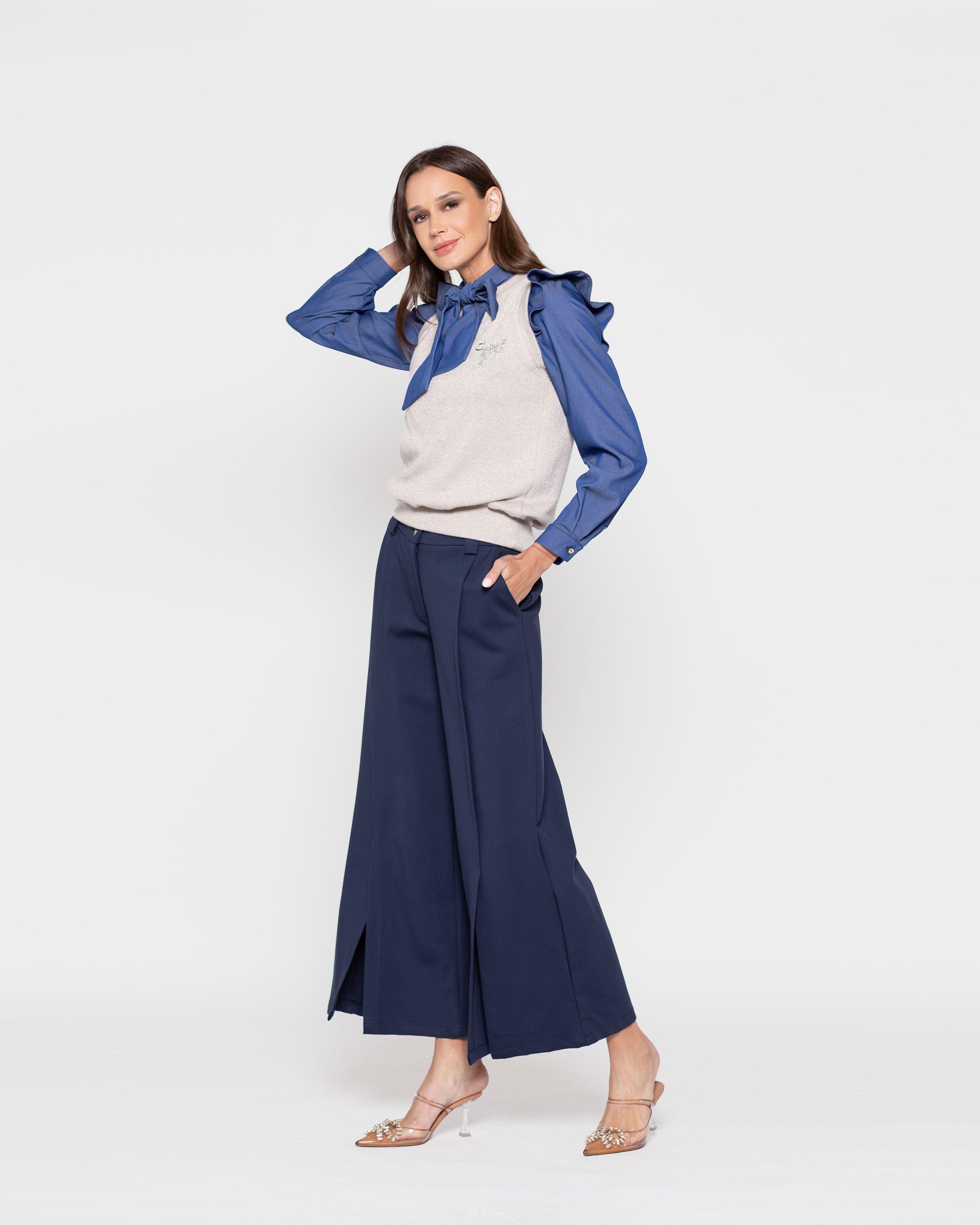 Sweater Mujer Begoña Beige Ludovica-1