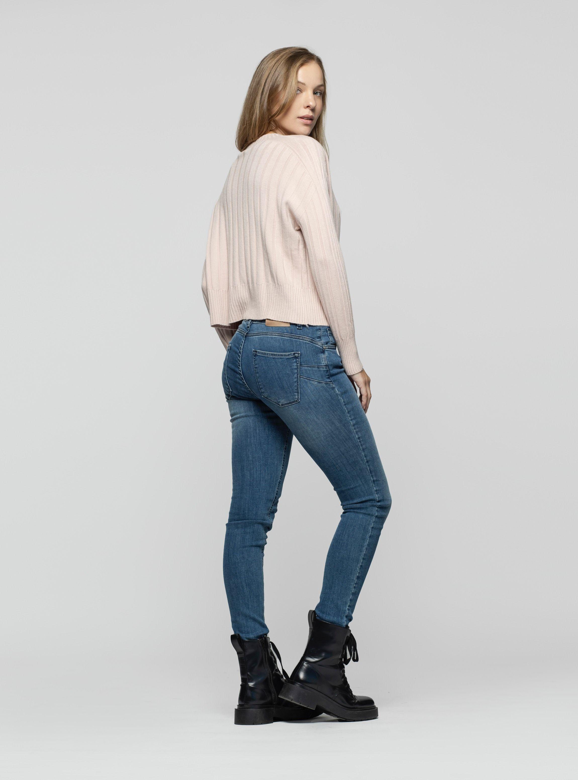 Sweater Mujer Selena Rosa Lineatre-0